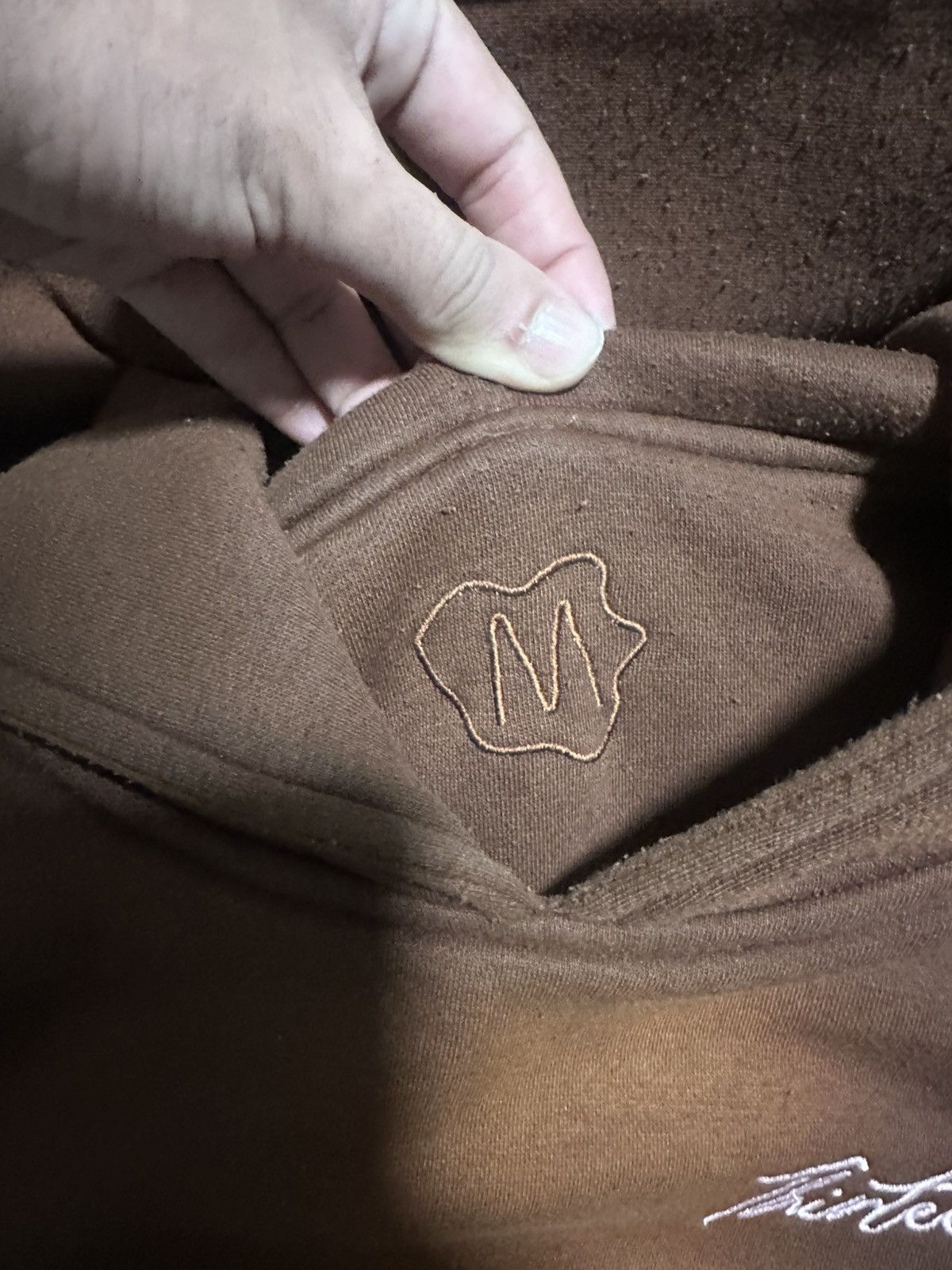 Thirteen Studios Thirteen Studio Brown Acid Hoodie with irreversible sides Size US M / EU 48-50 / 2 - 3 Thumbnail