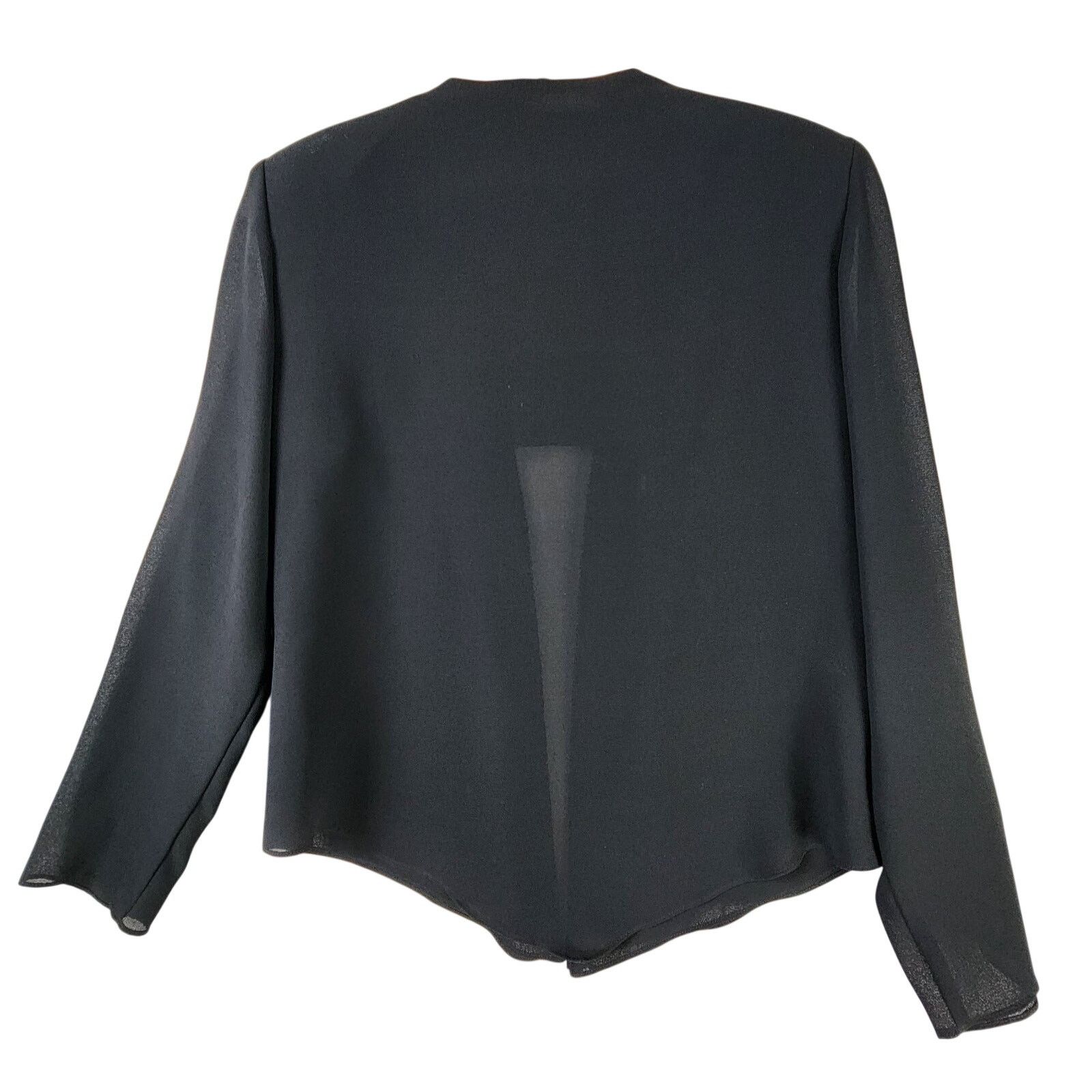 Other Ursula of Switzerland Formal Dress & Jacket 10P Black Beaded Size L / US 10 / IT 46 - 3 Thumbnail