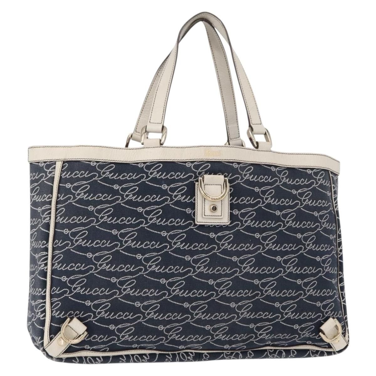 Gucci Gucci Abbey Tote GG Canvas with Leather Size ONE SIZE - 1 Thumbnail