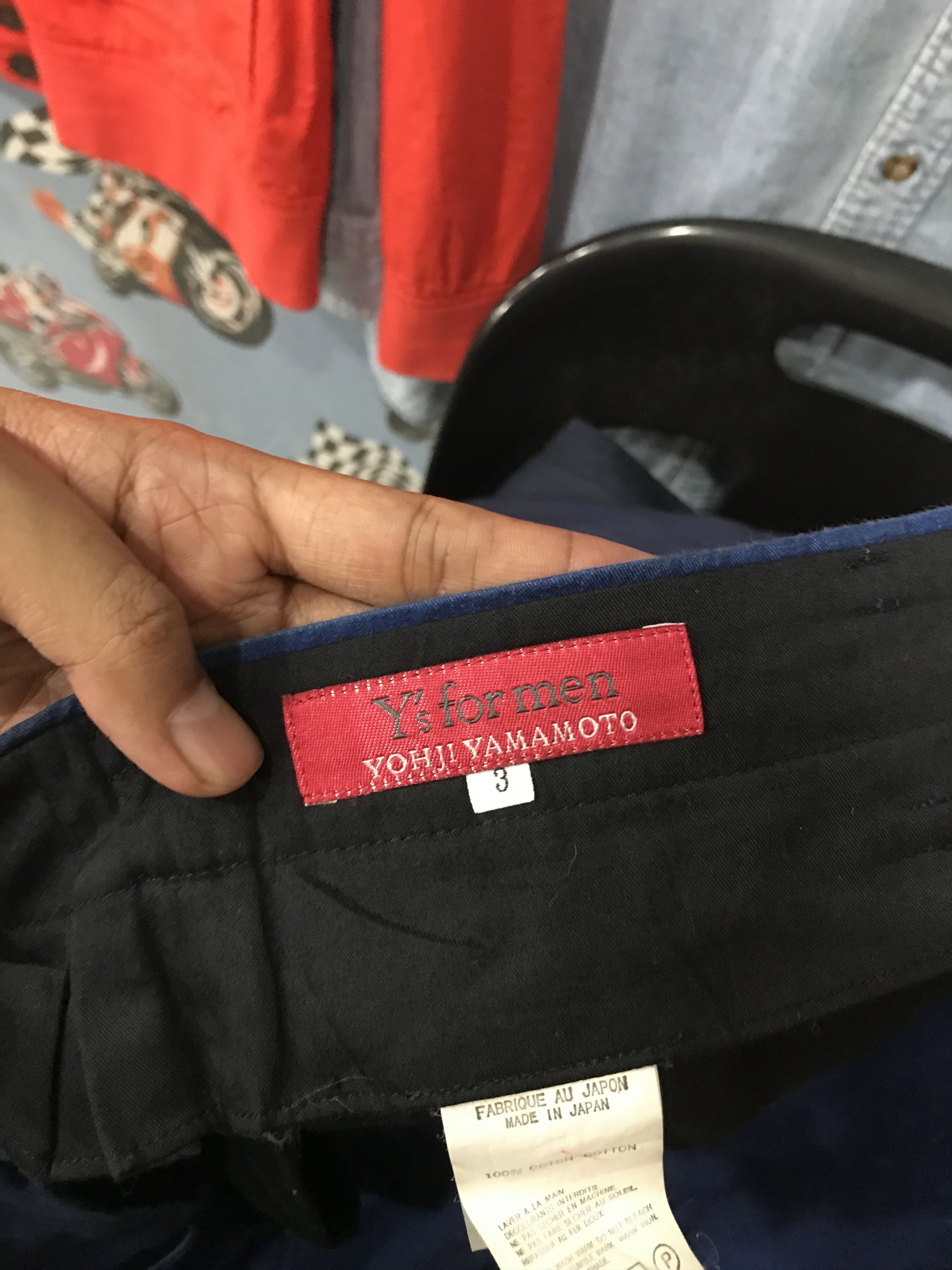 Yohji Yamamoto Y’S FOR MEN YOHJI YAMAMOTO PANTS Size US 38 / EU 54 - 10 Thumbnail
