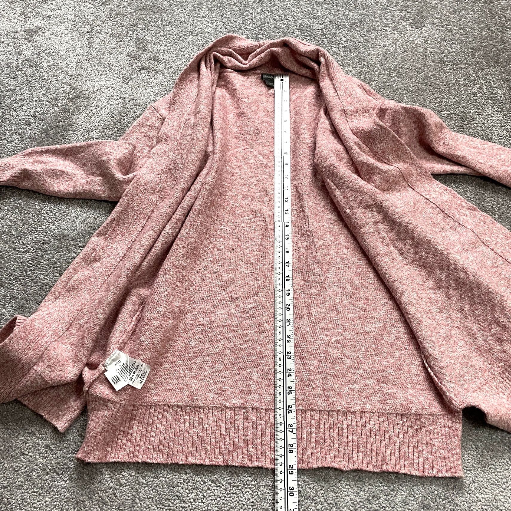 Eddie Bauer VINTAGE Eddie Bauer Women's Sweater Cardigan Open Pink Small Casual All Seasons Modern Women's Size S / US 4 / IT 40 - 2 Thumbnail
