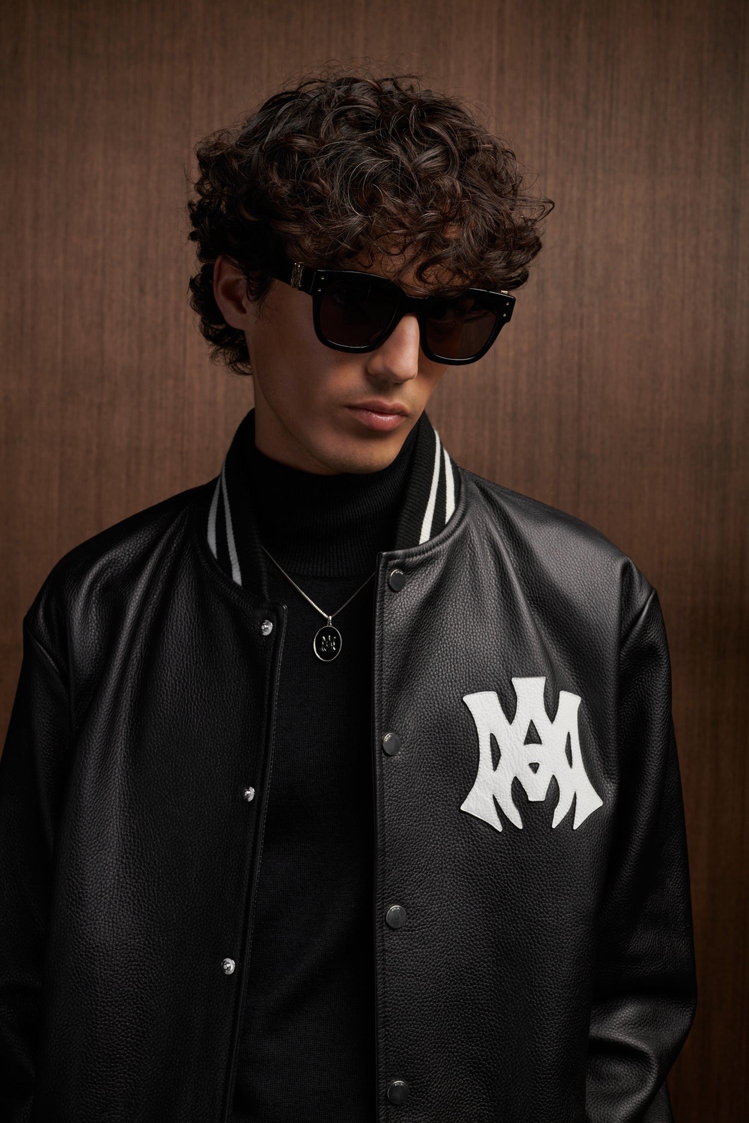 Amiri oc11z0126 MA Hollywood Leather Bomber Jacket in Black Size US XL / EU 56 / 4 - 5 Thumbnail
