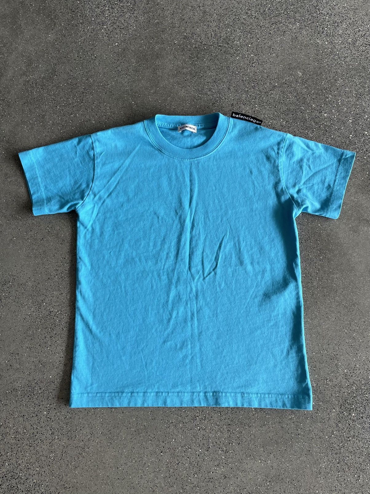 Balenciaga Balenciaga Baby Blue Tee Size M / US 6-8 / IT 42-44 - 1 Thumbnail
