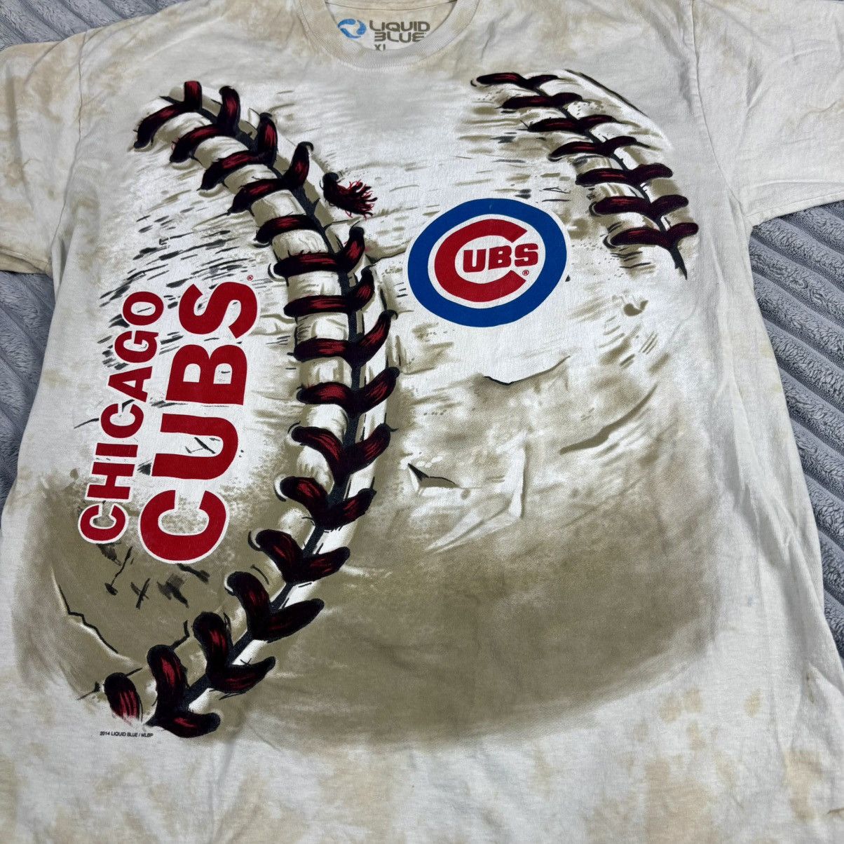 Liquid Blue Liquid Blue Men’s size XL ChicagoCubs Baseball Graphic Print Size US L / EU 52-54 / 3 - 7 Thumbnail