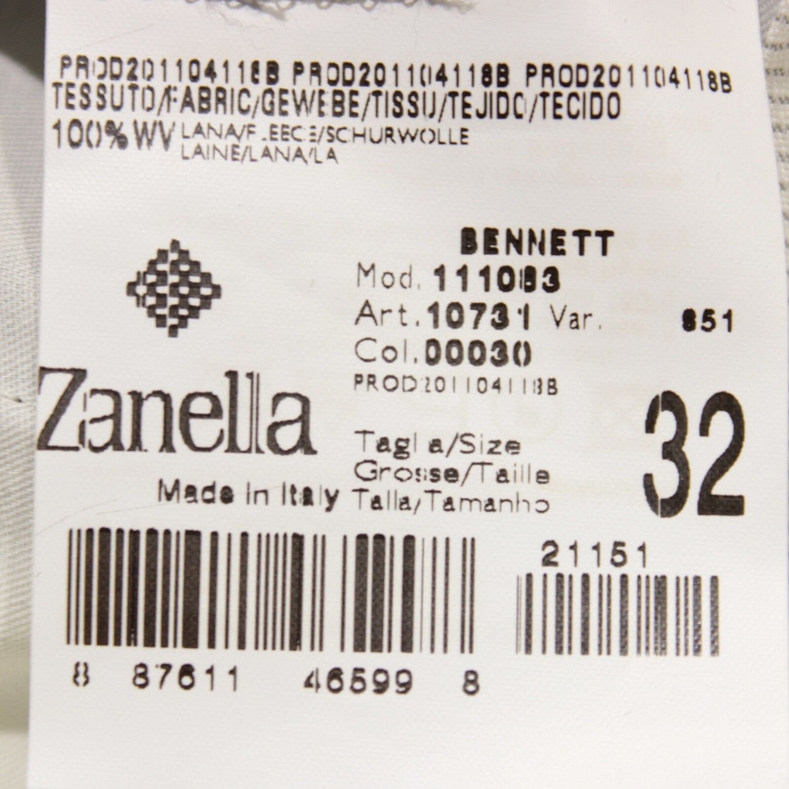 Zanella Zanella New with tags Dress Pants Size 32 US In Gray Size US 32 / EU 48 - 6 Thumbnail
