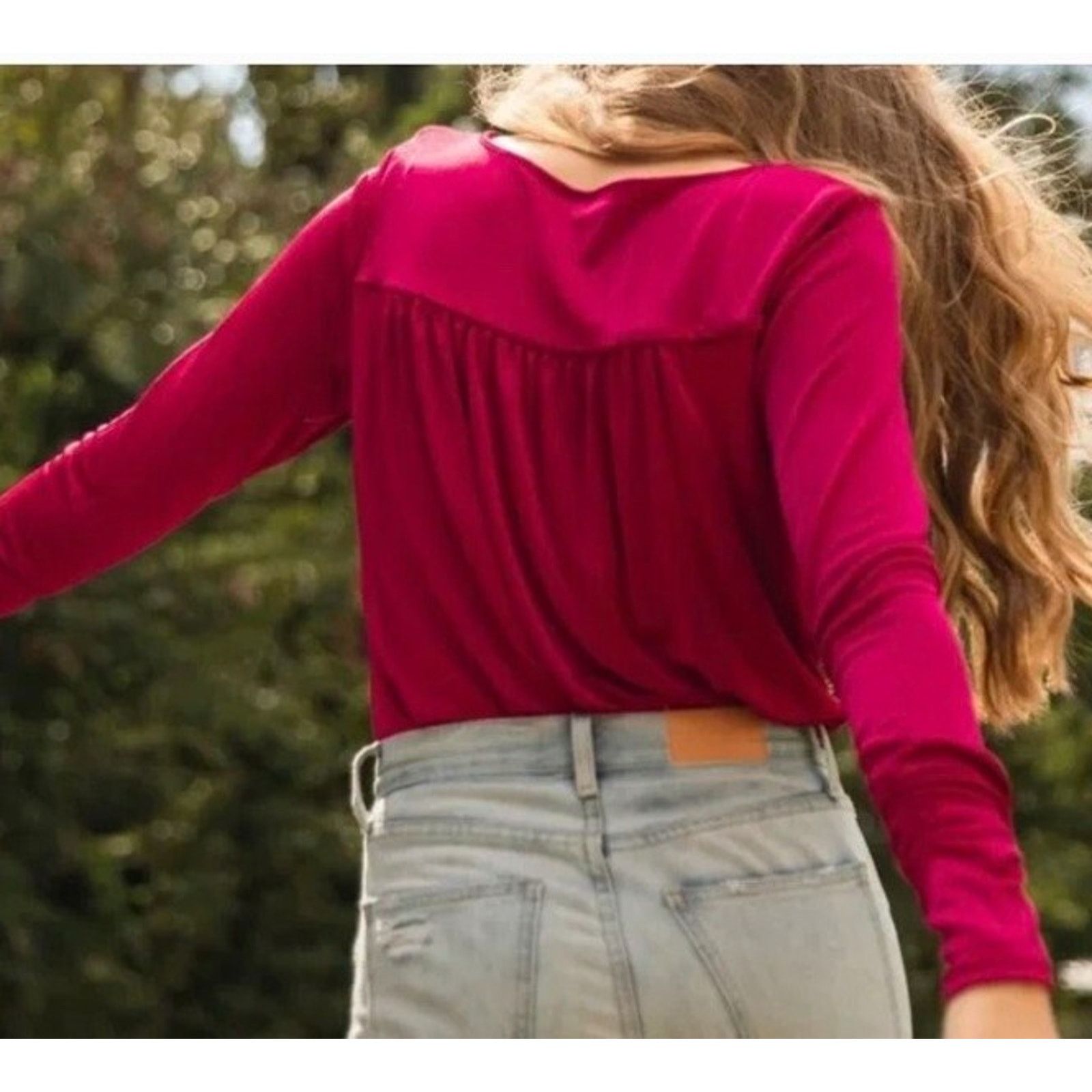 Free People Free people Kaya Keyhole Bodysuit Size XS A002075 Size XS / US 0-2 / IT 36-38 - 3 Thumbnail