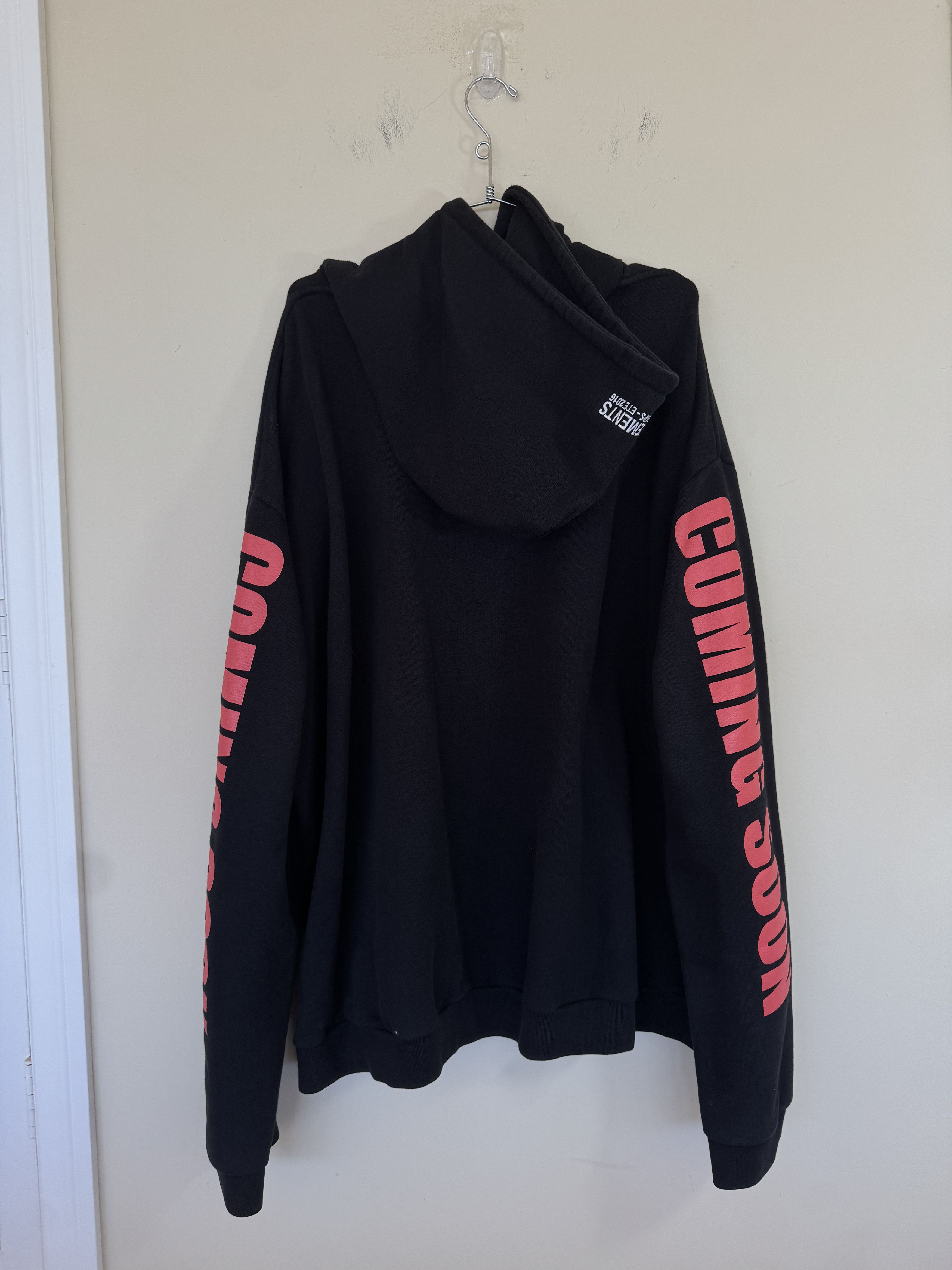 Vetements Vetements Coming Soon Hoodie Size US M / EU 48-50 / 2 - 6 Thumbnail