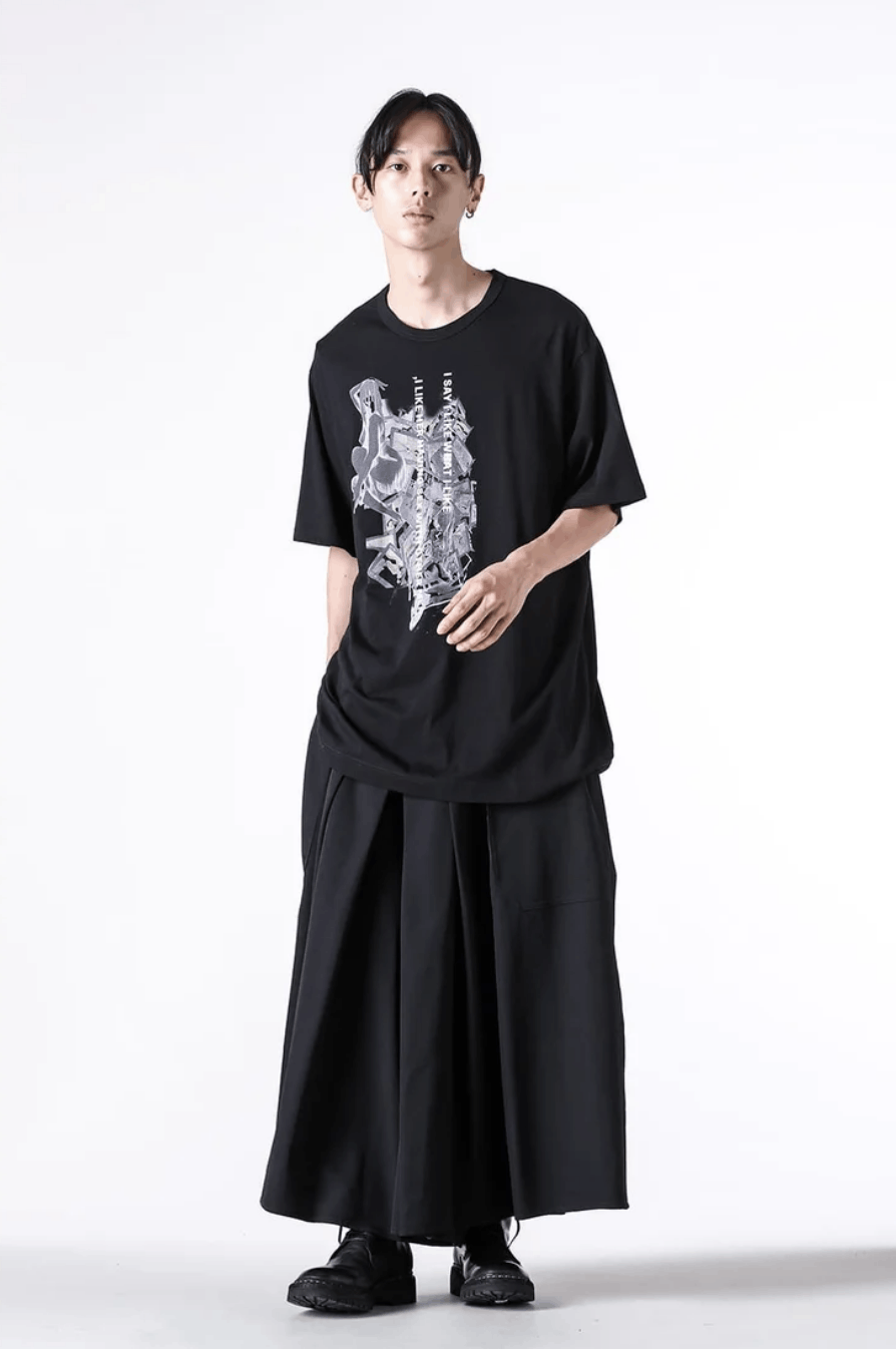 Yohji Yamamoto Yohji Yamamoto Pour Homme SS24 - Ta/TUXEDO HAKAMA PANTS Size US 32 / EU 48 - 5 Thumbnail