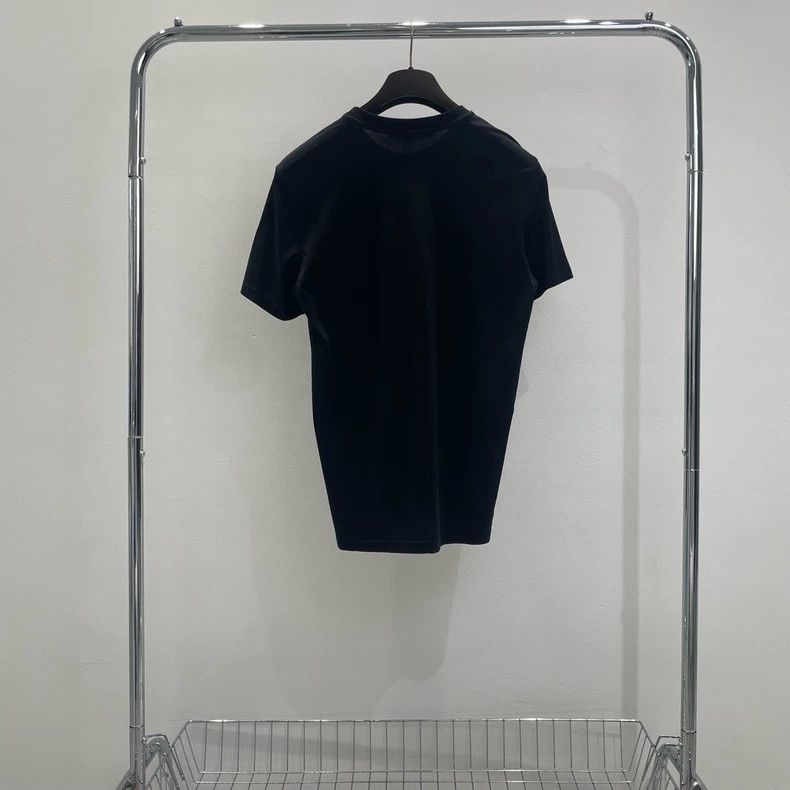 Givenchy Givenchy Dog Head Chest Logo Printed Black Short Sleeve Size US S / EU 44-46 / 1 - 2 Thumbnail