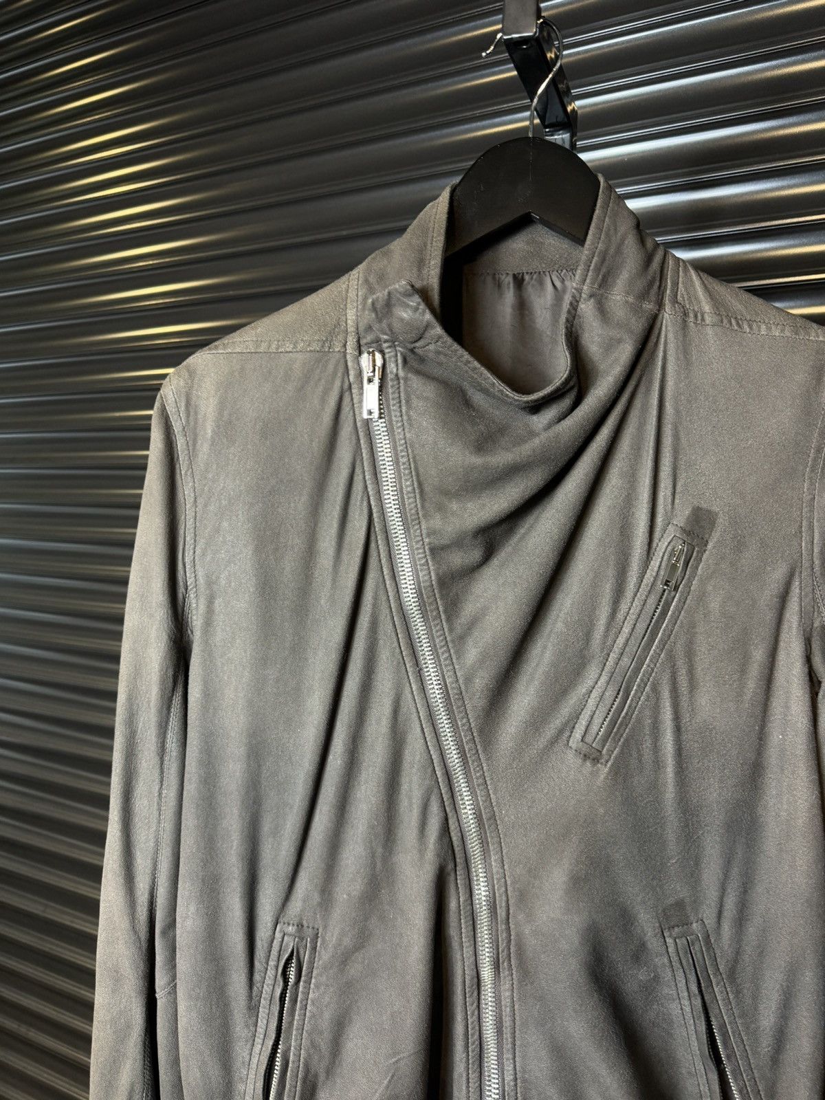 Rick Owens Rick Owens FW11 'ANTHEM' Brown Blistered Lamb Zipper Jacket Size US M / EU 48-50 / 2 - 5 Thumbnail