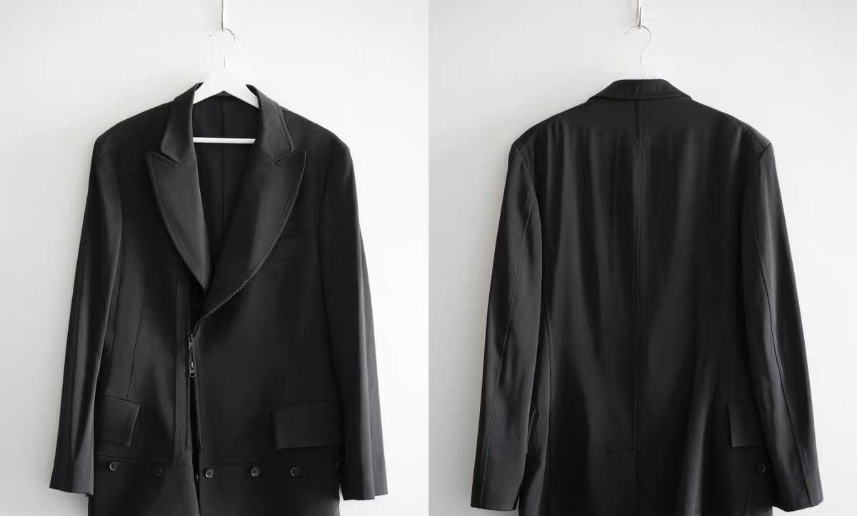 Yohji Yamamoto Yohji Yamamoto 13AW Festival Hand-Flower Zip Blazer Size US M / EU 48-50 / 2 - 4 Thumbnail