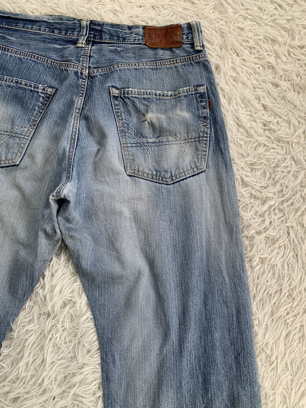 Edwin Vintage Edwin 505Z Selfedge Denim Pant Made in Japan Size US 35 - 9 Thumbnail