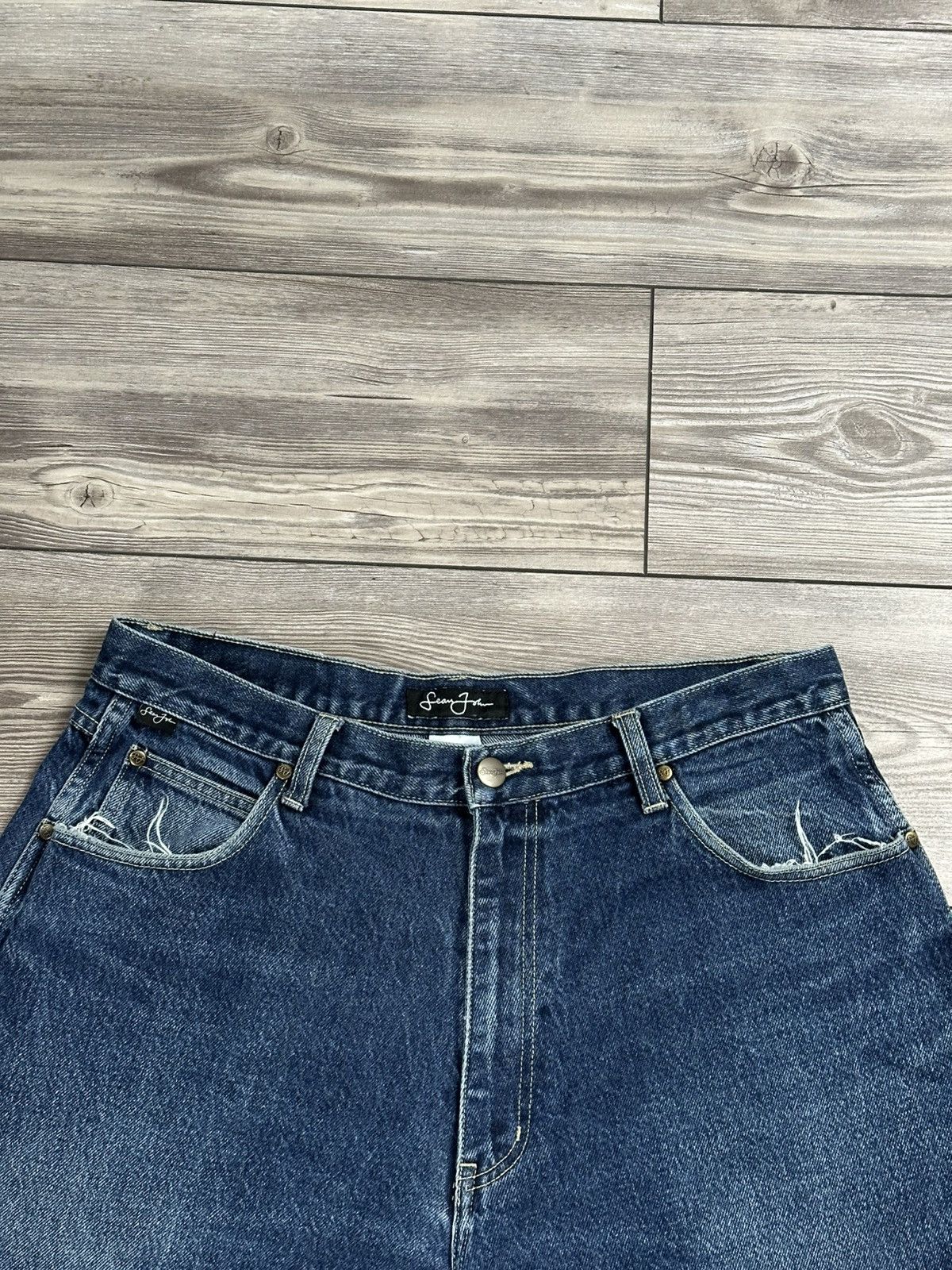Sean John × Vintage Vintage Y2K Sean John Jeans Size US 35 - 3 Thumbnail