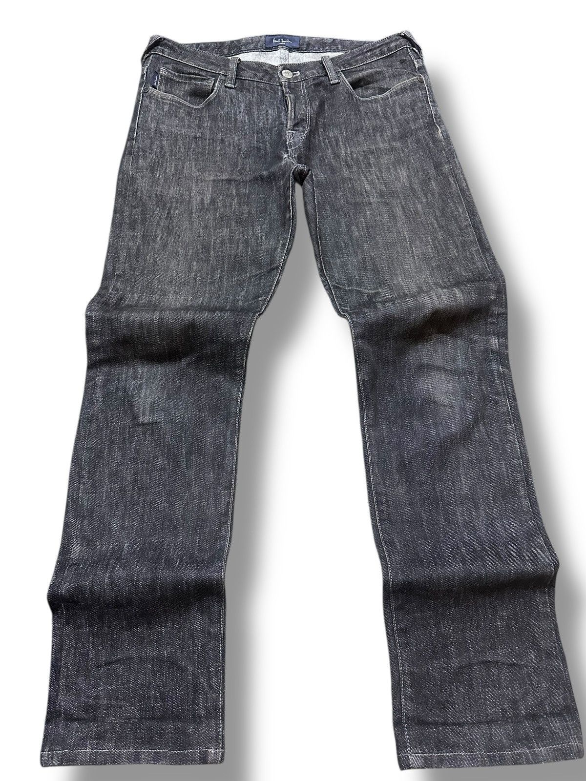 Japanese Brand Paul Smith Striked Jeans With Baggy Style and Faded Wash Size US 32 / EU 48 - 1 Thumbnail