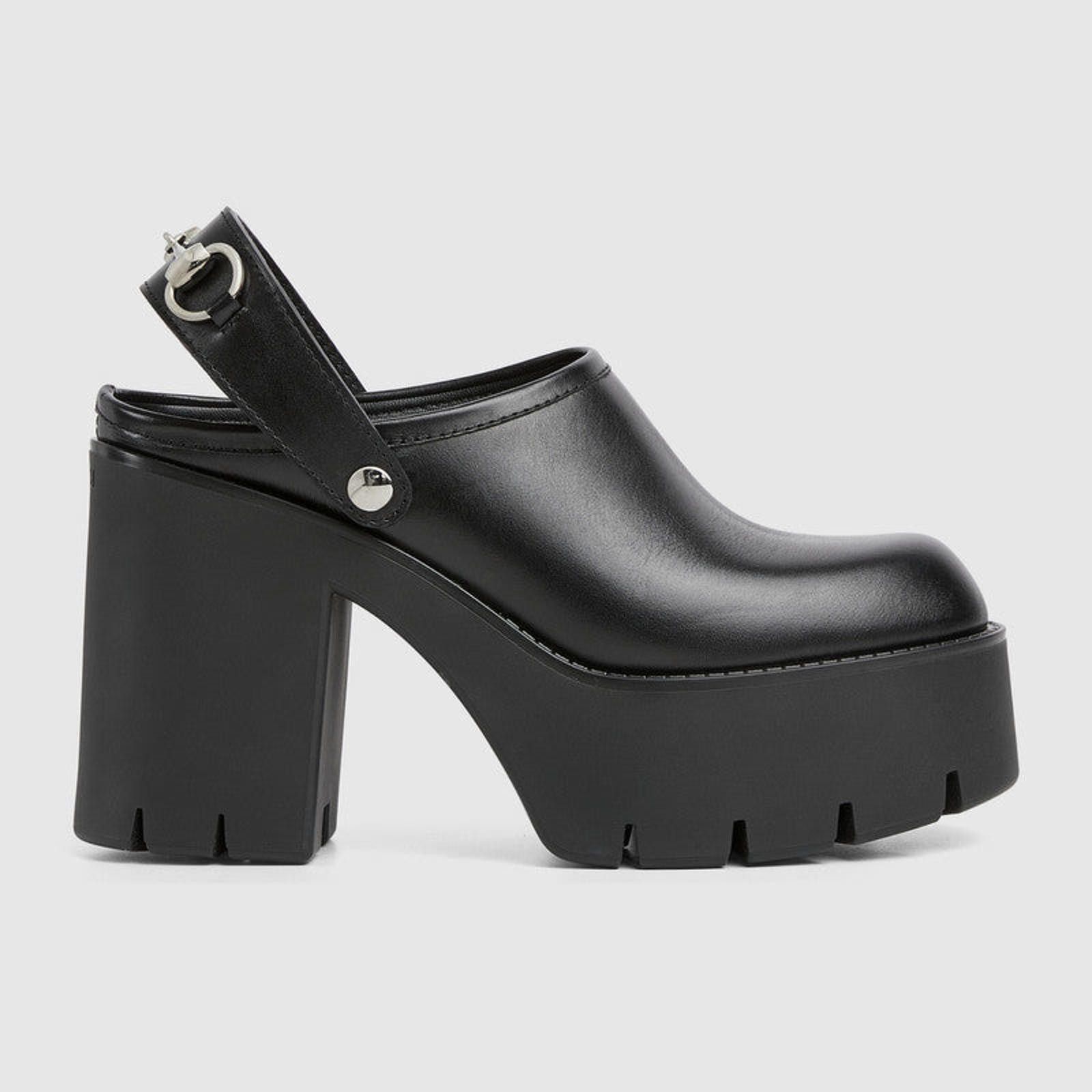 Gucci Gucci Horsebit Leather Platform Mules Size US 6.5 / IT 36.5 - 2 Thumbnail