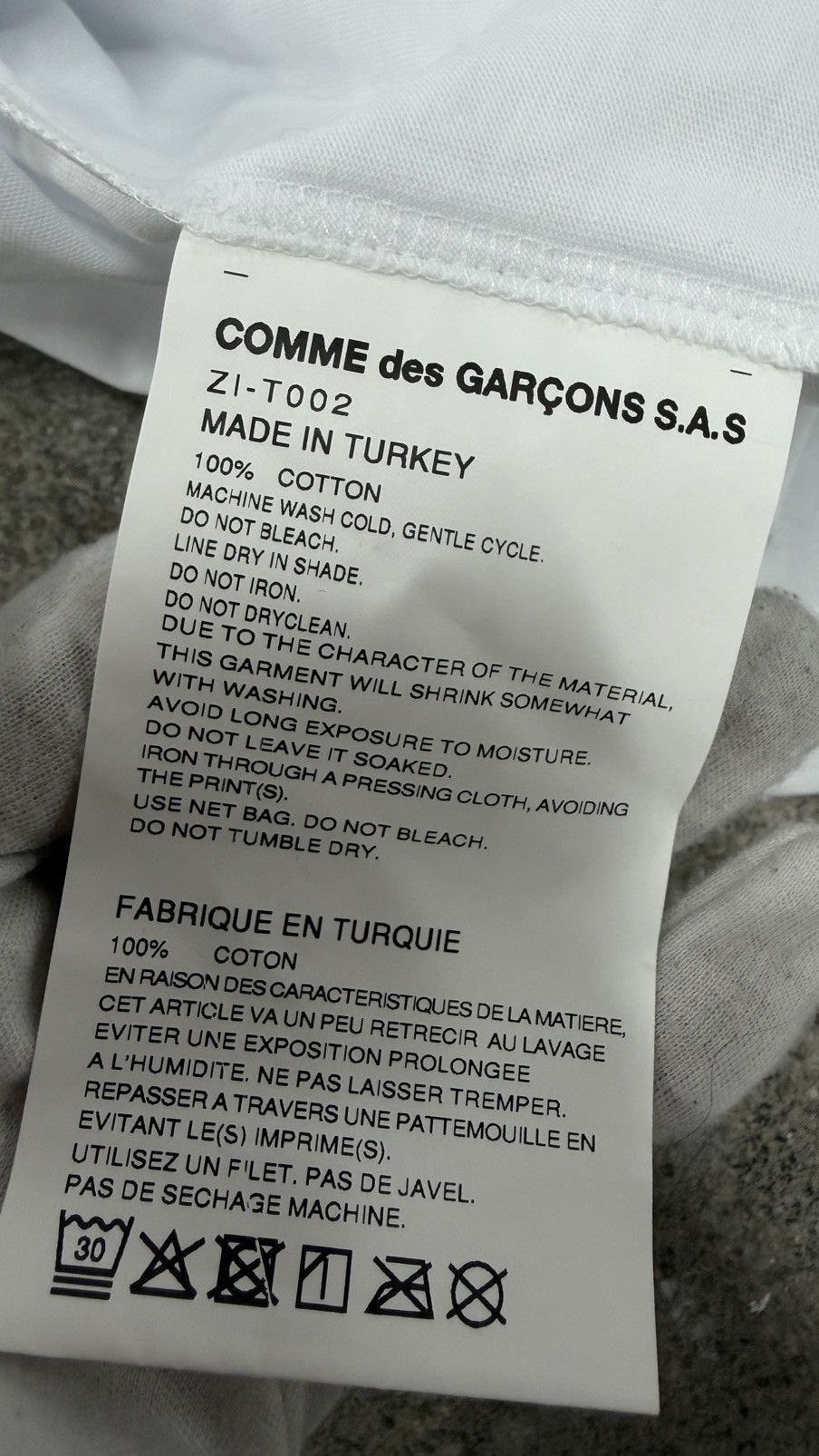 Chrome Hearts × Comme des Garcons Chrome Hearts Comme des Garcons DSM T-Shirt Size US XXL / EU 58 / 5 - 7 Thumbnail