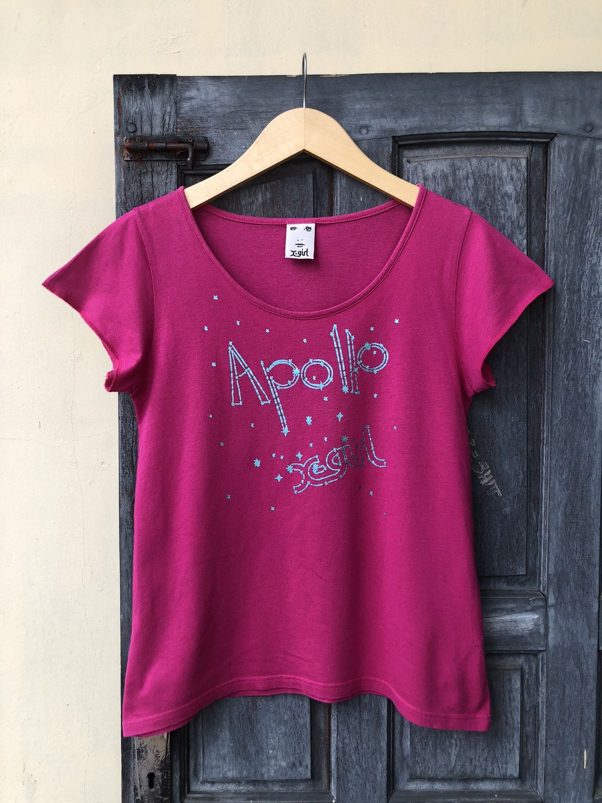 Japanese Brand X-girl Japan APOLLO Graphic Distressed Sleeve Style LEGIT Size M / US 6-8 / IT 42-44 - 1 Thumbnail