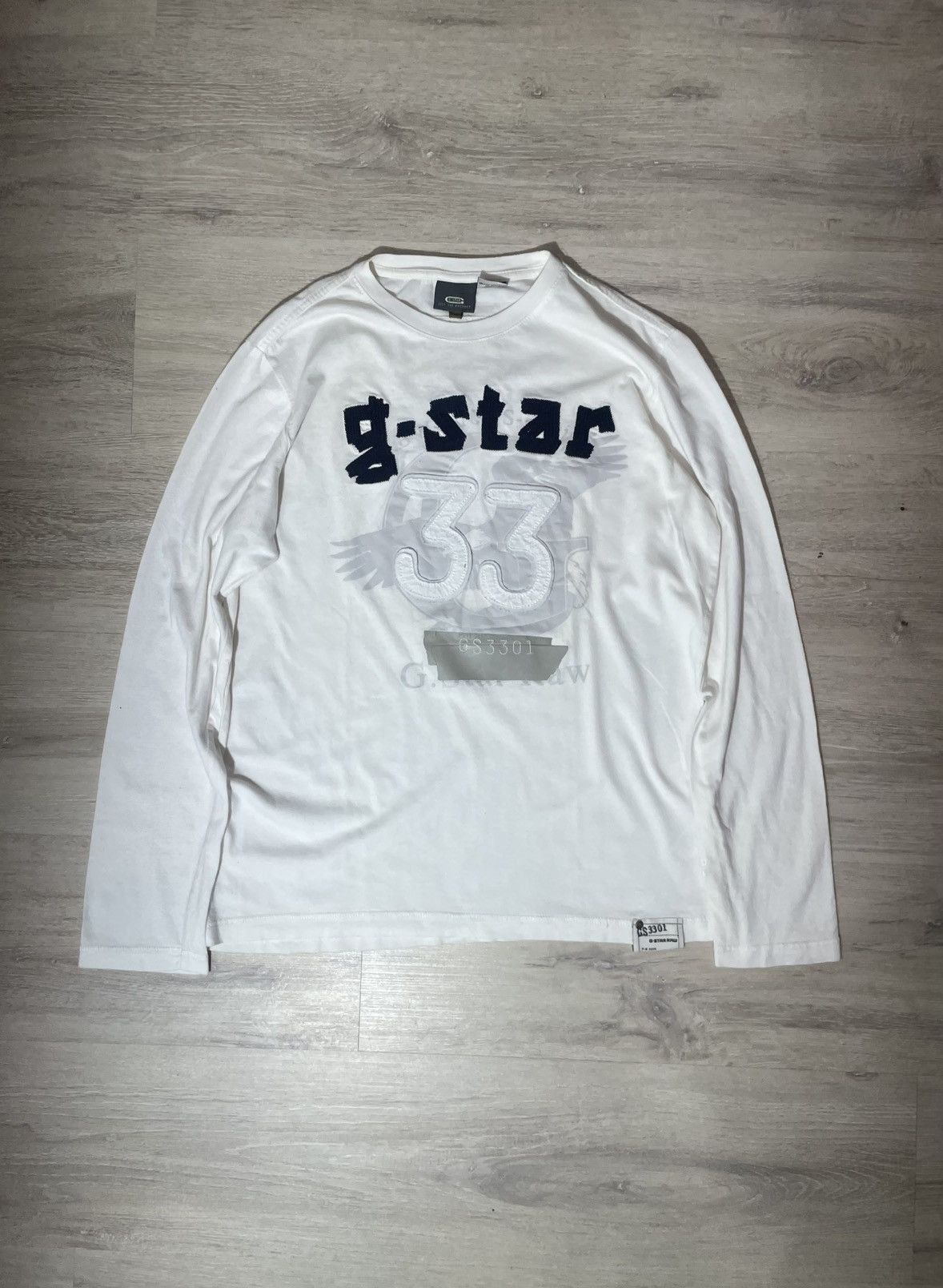 G-Star G-Star Raw Vintage Longsleeve Tee White Size M – Y2K Archive Size M / US 6-8 / IT 42-44 - 1 Thumbnail