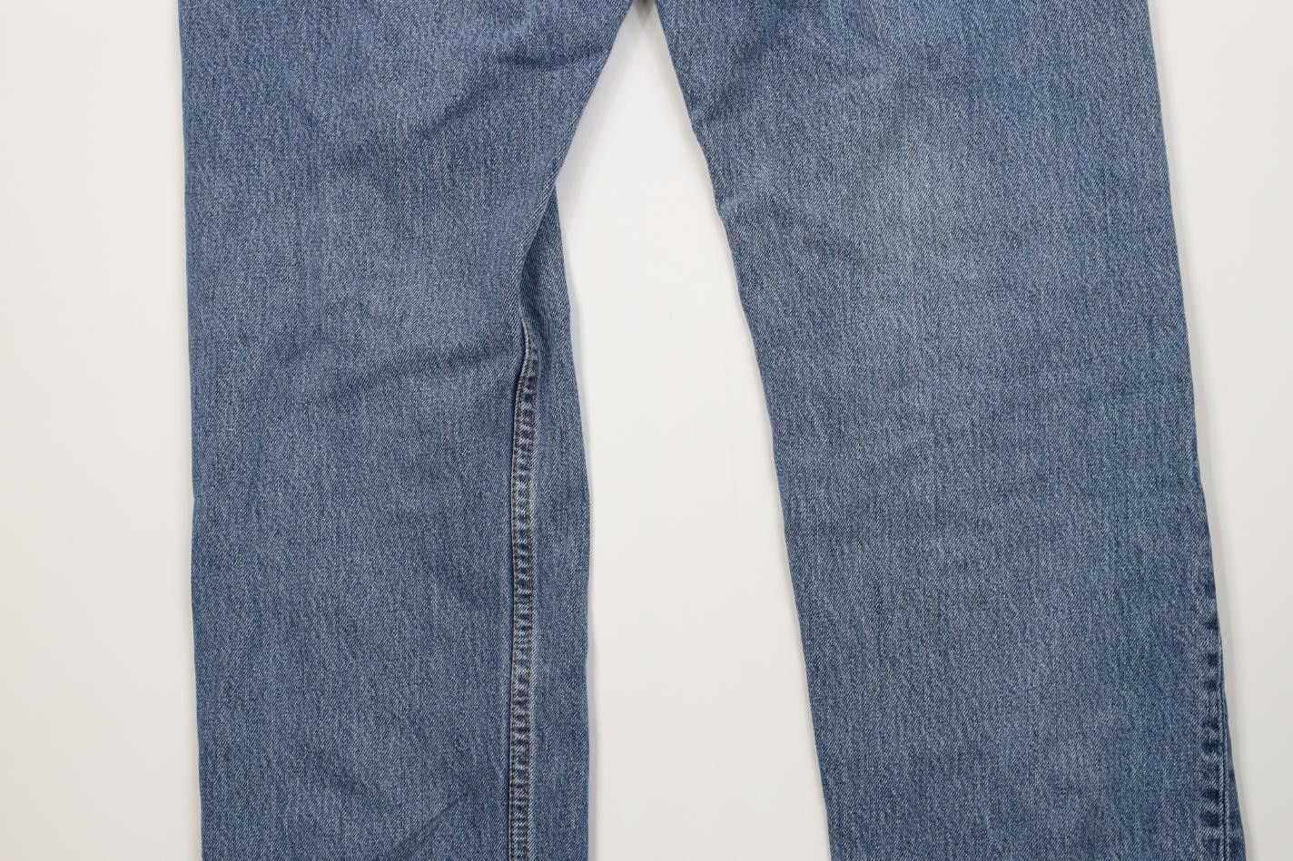 Levi's Vintage Y2K Levis 505 Regular Straight Leg Denim Jeans Blue Size US 35 - 13 Thumbnail