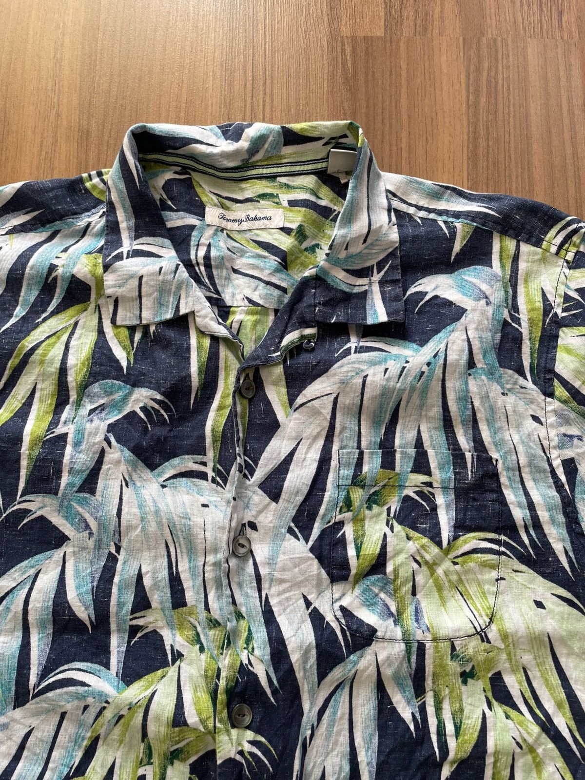Tommy Bahama Tommy Bahama Linen Aloha Hawaiian Shirt Unworn Size US L / EU 52-54 / 3 - 4 Thumbnail
