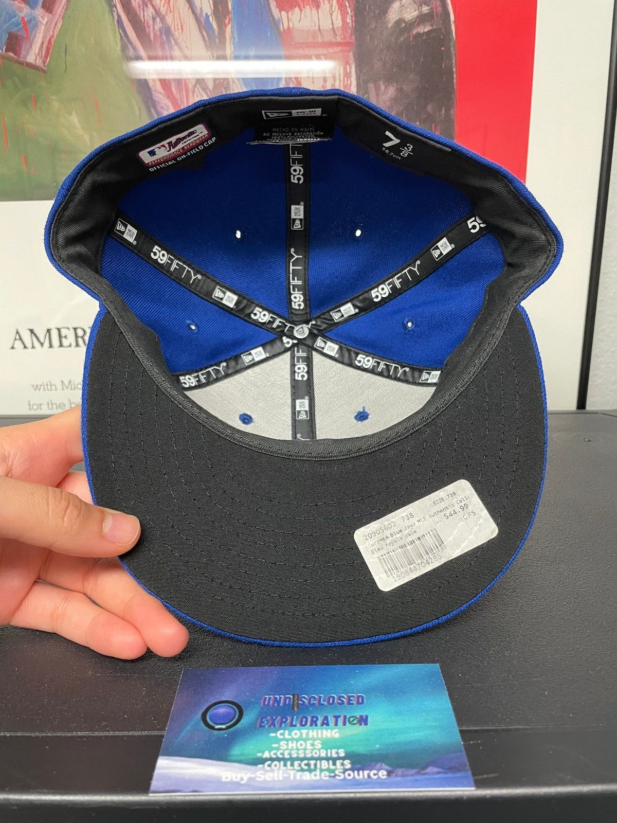 New Era Toronto Blue Jays Fitted hat Size ONE SIZE - 5 Thumbnail