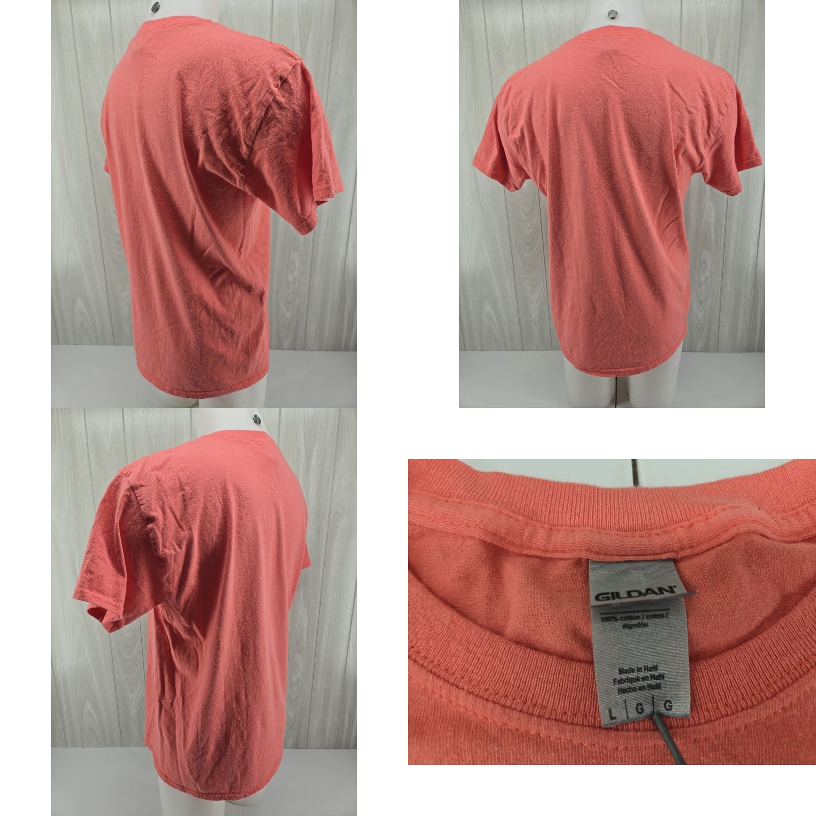 Gildan Spunk Monkees Large T Shirt Pink Graphic Tee Band Gildan 100% Cotton Unisex Adults Short Sleeve Vintage Style Size US L / EU 52-54 / 3 - 8 Thumbnail
