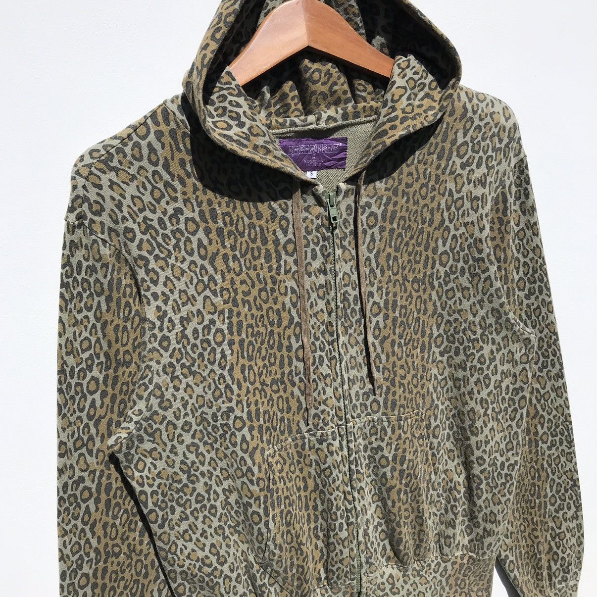 Japanese Brand Nepenthes Co Hoodie Leopard Nepenthes New York SunFaded Size US S / EU 44-46 / 1 - 5 Thumbnail