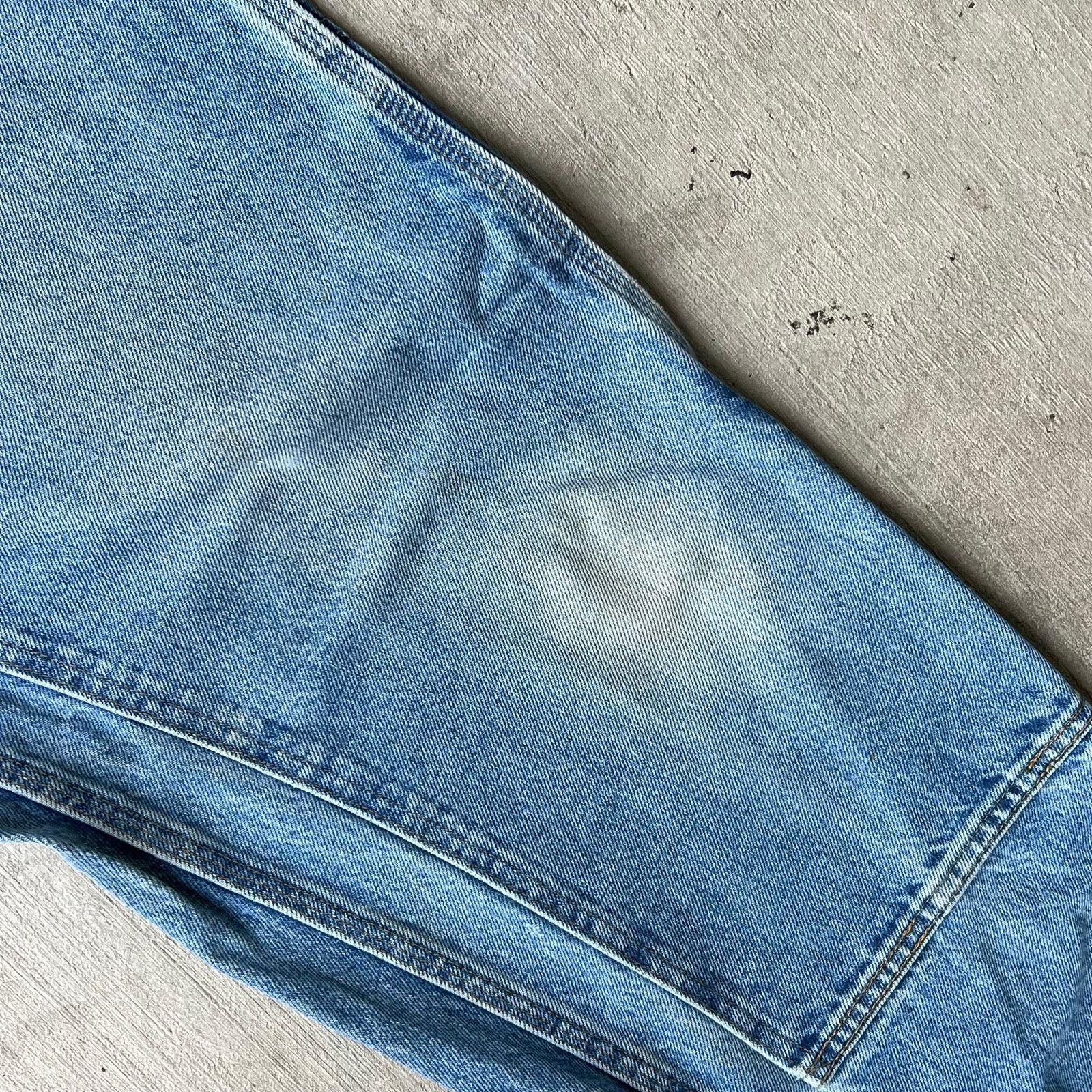 Carhartt × Vintage Carhartt blue denim jeans double knee work carpenter pants Size US 36 / EU 52 - 9 Thumbnail