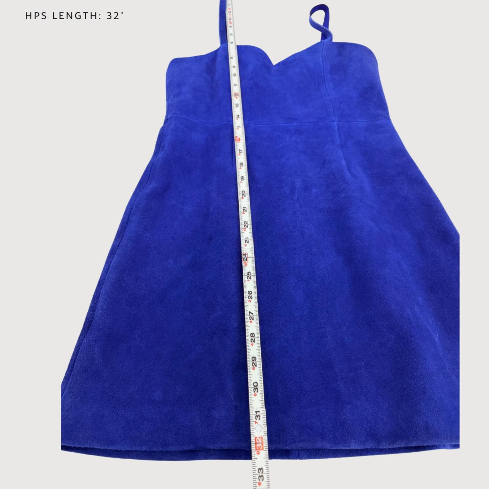 SLY SLY Suede Mini A-Line Dress Blue S Size S / US 4 / IT 40 - 5 Thumbnail