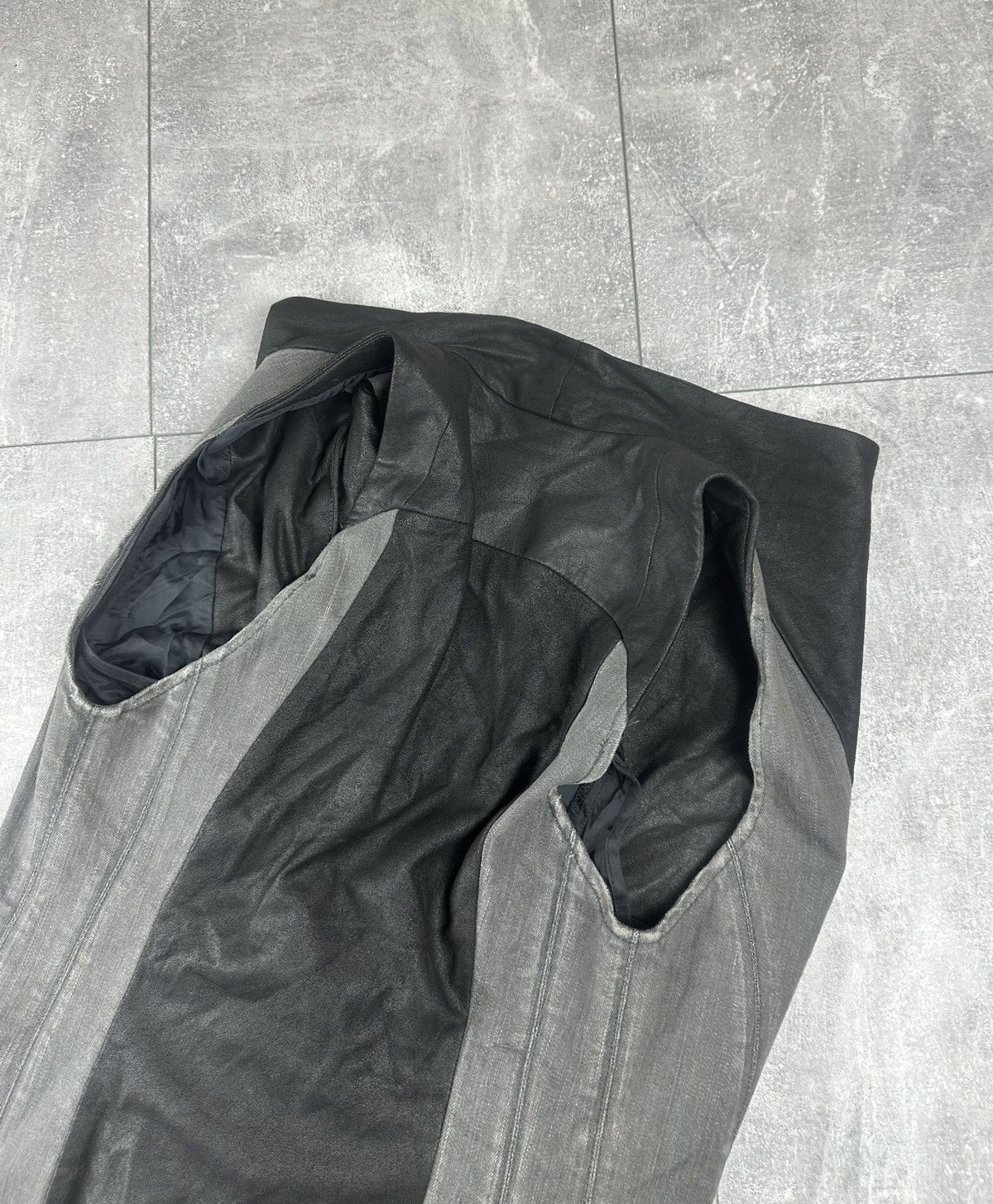 Helmut Lang Helmut Lang Swing Neck Zipper Vest Jacket Asymmetric Size XS / US 0-2 / IT 36-38 - 21 Thumbnail