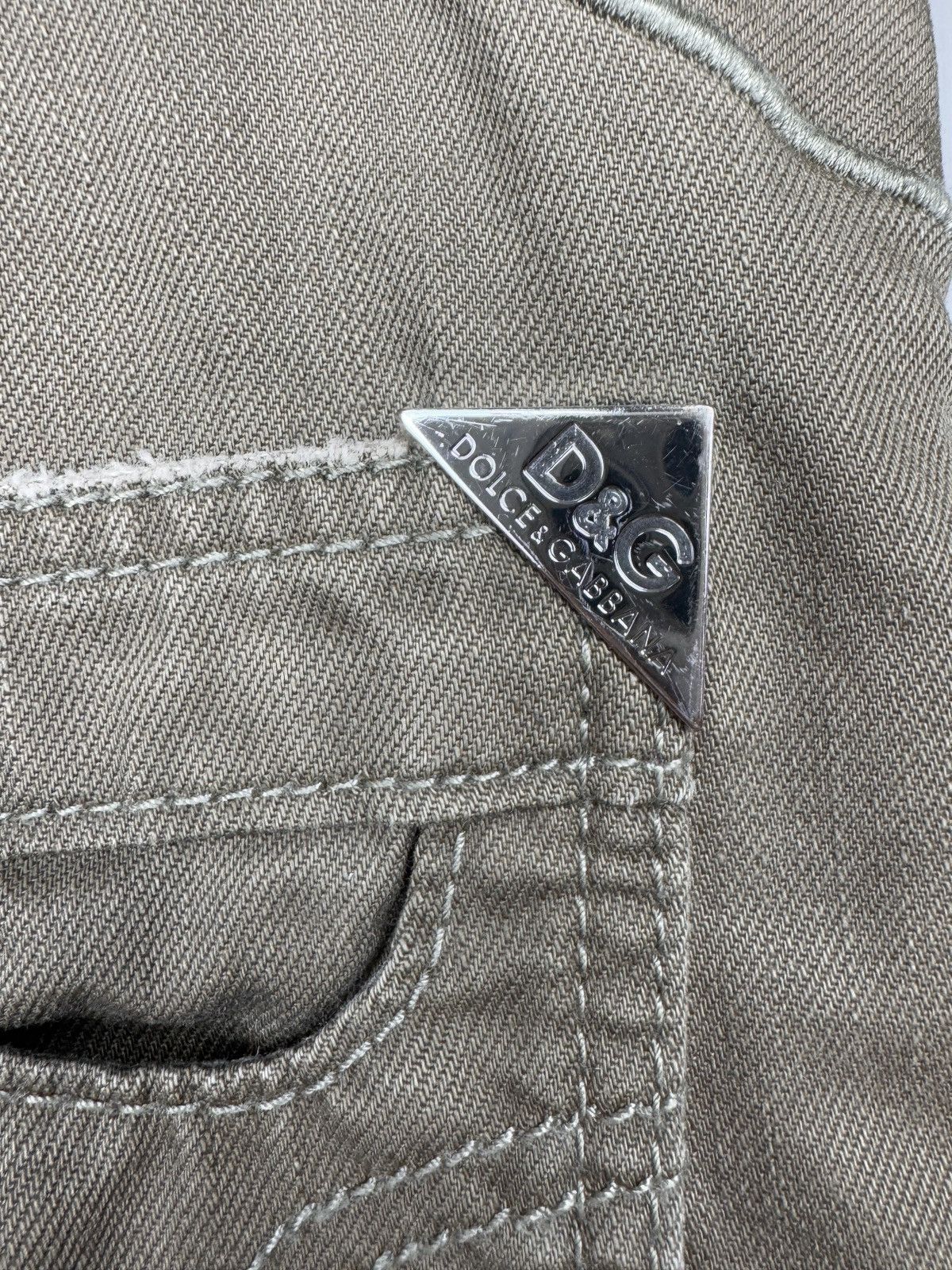 Dolce & Gabbana Magic Regular Straight Leg khaki beige jeans