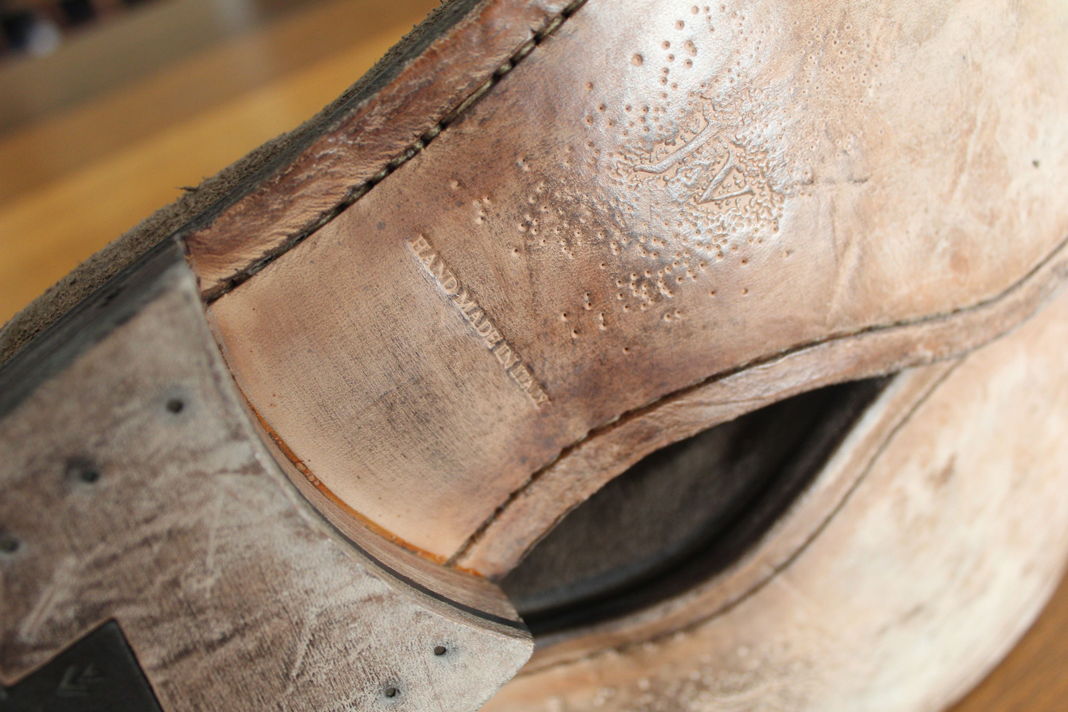 John Varvatos Varvatos 2132 VIP Cap Toe Boots – Fall 2013, Made in Italy ( Size US 11 / EU 44 - 5 Thumbnail