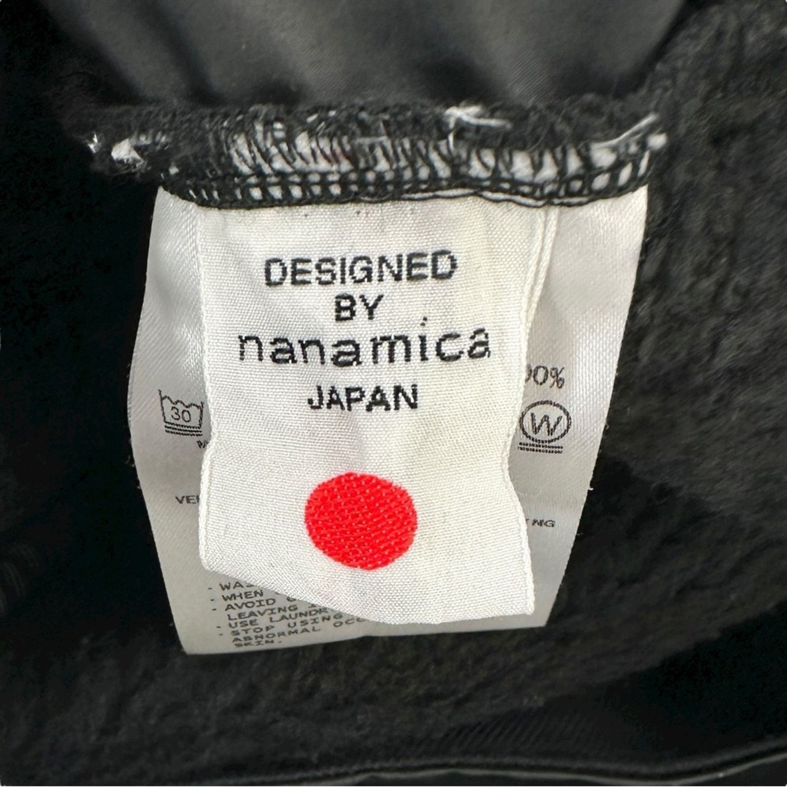 Nanamica Polartec Fleece Black Funnel Neck Oversized Loose Fit Jacket Size US M / EU 48-50 / 2 - 8 Thumbnail