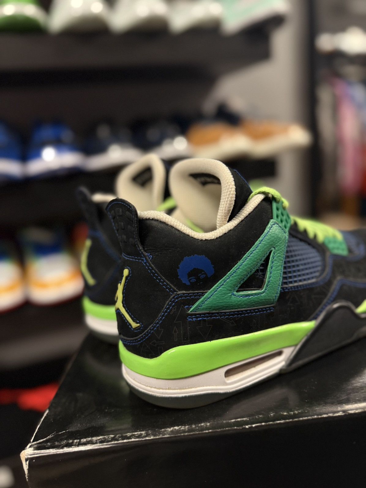 Nike Jordan 4 Doernbecher Size 10 NO BOX Clean (308497-015) Size US 10 / EU 43 - 5 Thumbnail