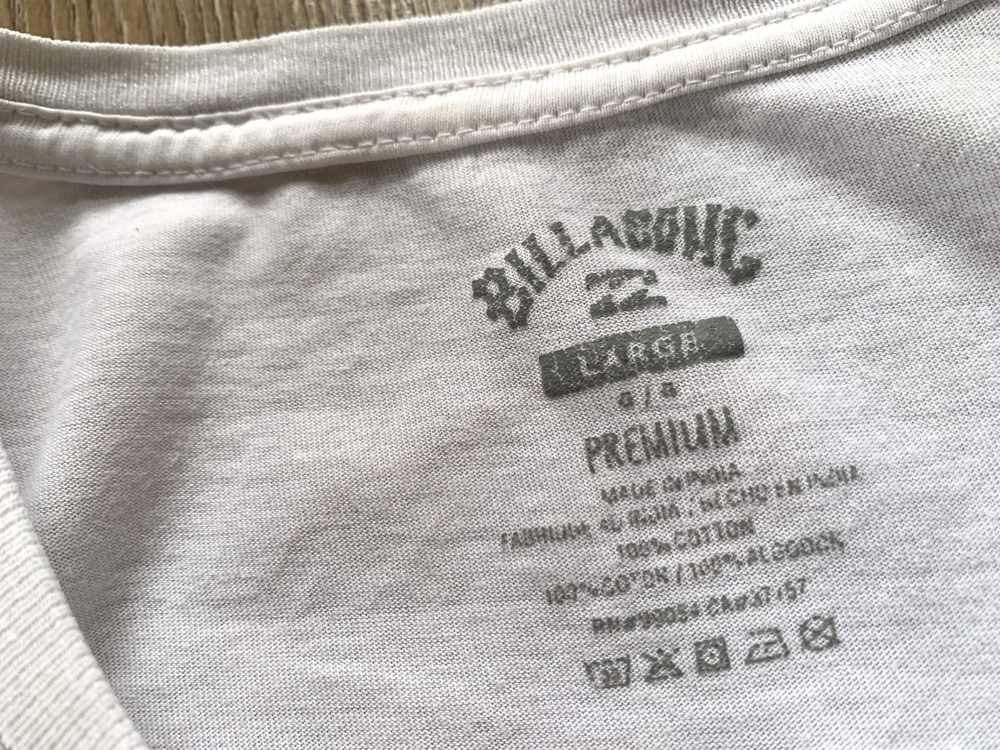 Billabong Billabong White Tee Shirt Size US L / EU 52-54 / 3 - 6 Thumbnail