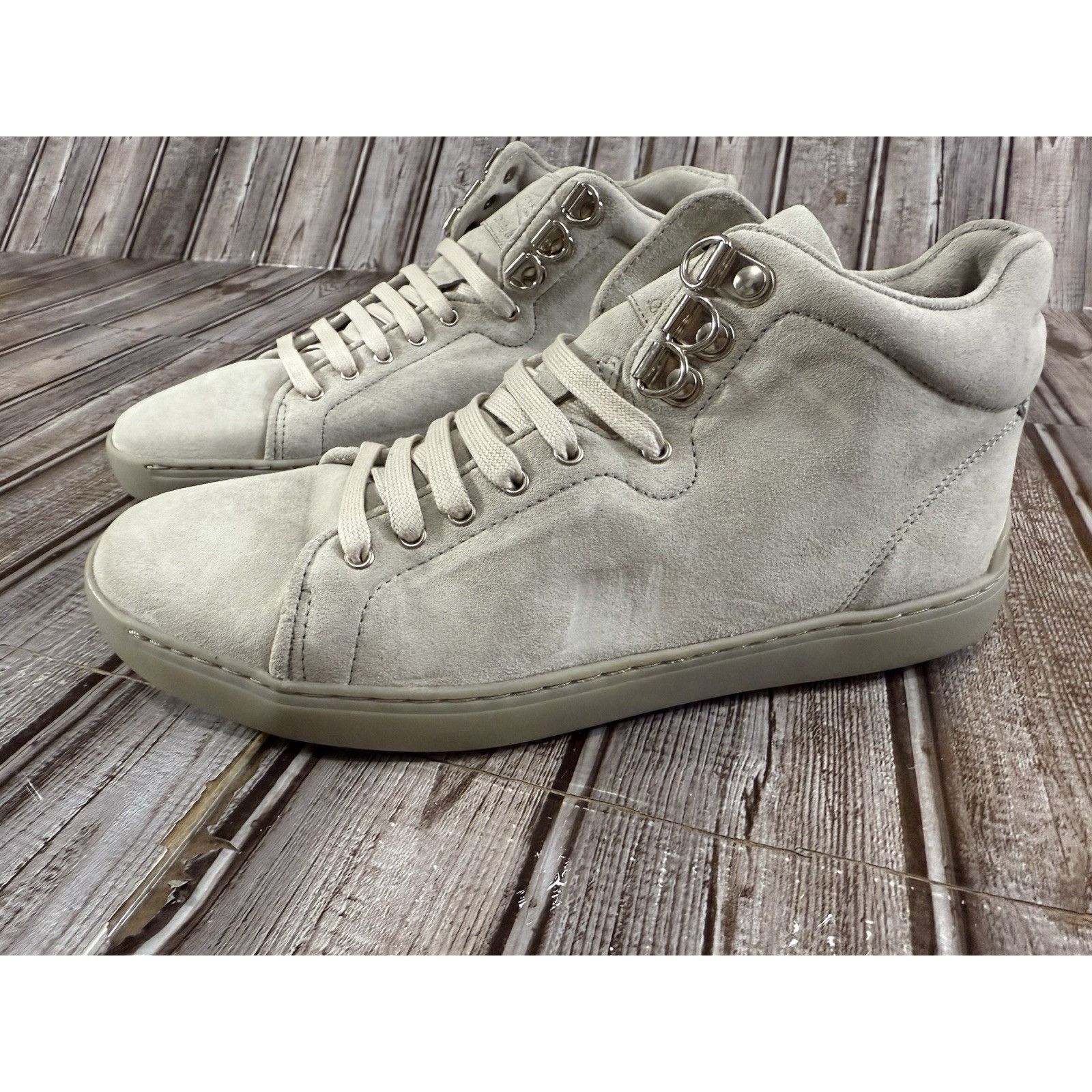 Rag & Bone Rag & Bone Kent High Top Suede Leather Sneakers Size 37 US Size US 7 / IT 37 - 1 Thumbnail