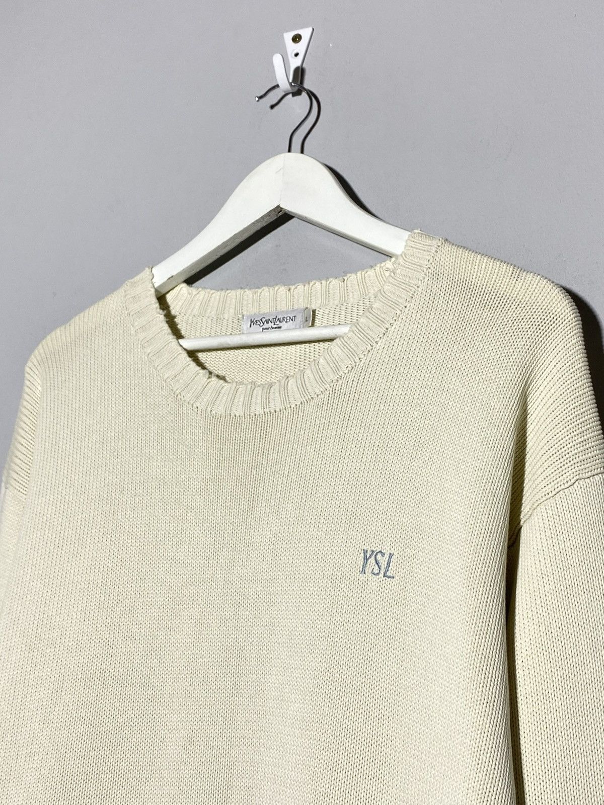 Yves Saint Laurent Vintage YSL Yves Saint Laurent Knit Sweater Size US L / EU 52-54 / 3 - 5 Thumbnail