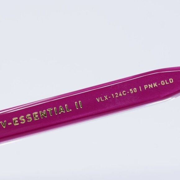 Valentino Valentino V-ESSENTIAL II VLX-124C Eyeglasses Pink 50mm Size ONE SIZE - 9 Thumbnail