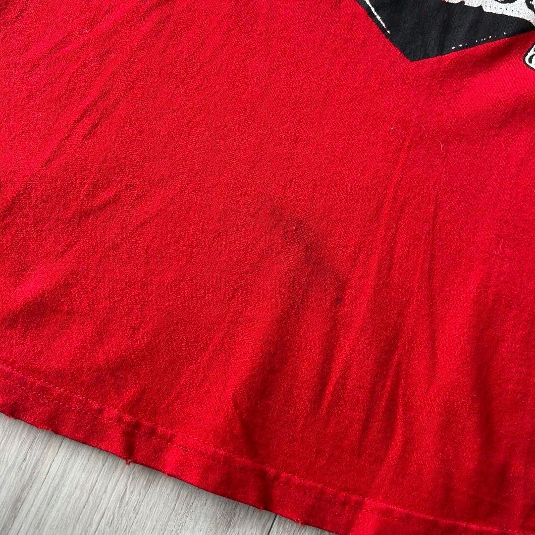Number (N)ine NUMBER (N)INE Guns Short Sleeve T-shirt Heart Cross Red L Size US L / EU 52-54 / 3 - 4 Thumbnail