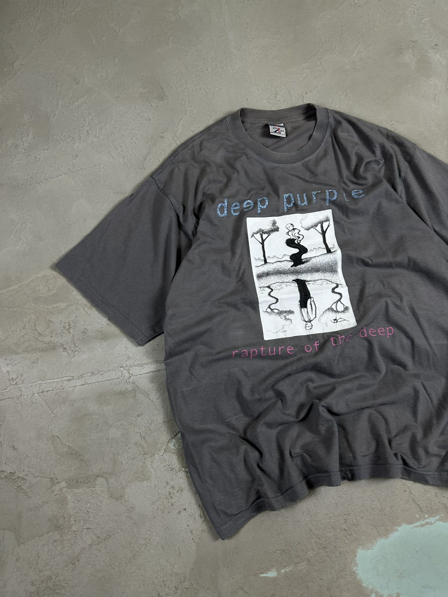 Band Tees 00s Vintage Deep Purple Reparture of The Deeop Tour T-shirt Size US XL / EU 56 / 4 - 2 Thumbnail