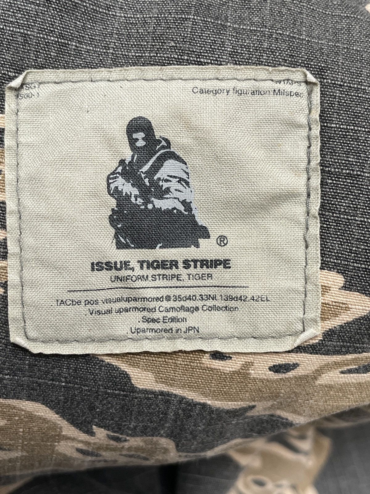 Wtaps Very Rare Vintage Brand Wtaps Tiger Stripe Baggy Cargo 1990s Size US 31 - 11 Thumbnail