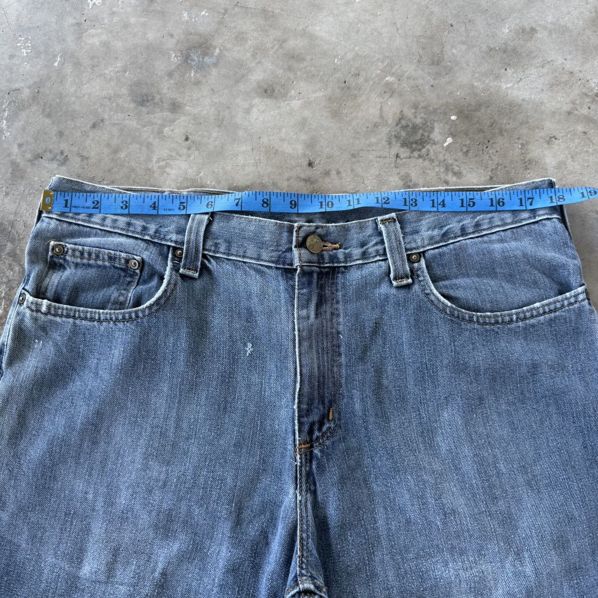 Carhartt W36x33 Vintage Carhartt Faded Denim Jean Size US 36 / EU 52 - 5 Thumbnail
