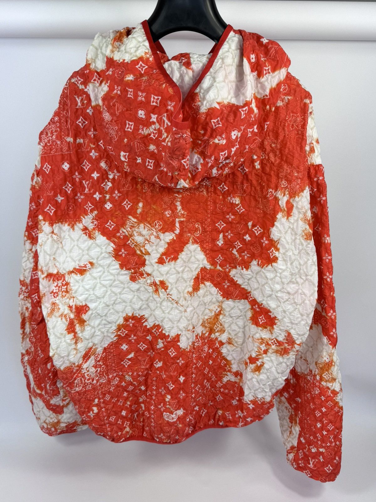 Louis Vuitton × Virgil Abloh BANDANA MONOGRAM PRINT WINDBREAKER JACKET Size US XXL / EU 58 / 5 - 2 Thumbnail