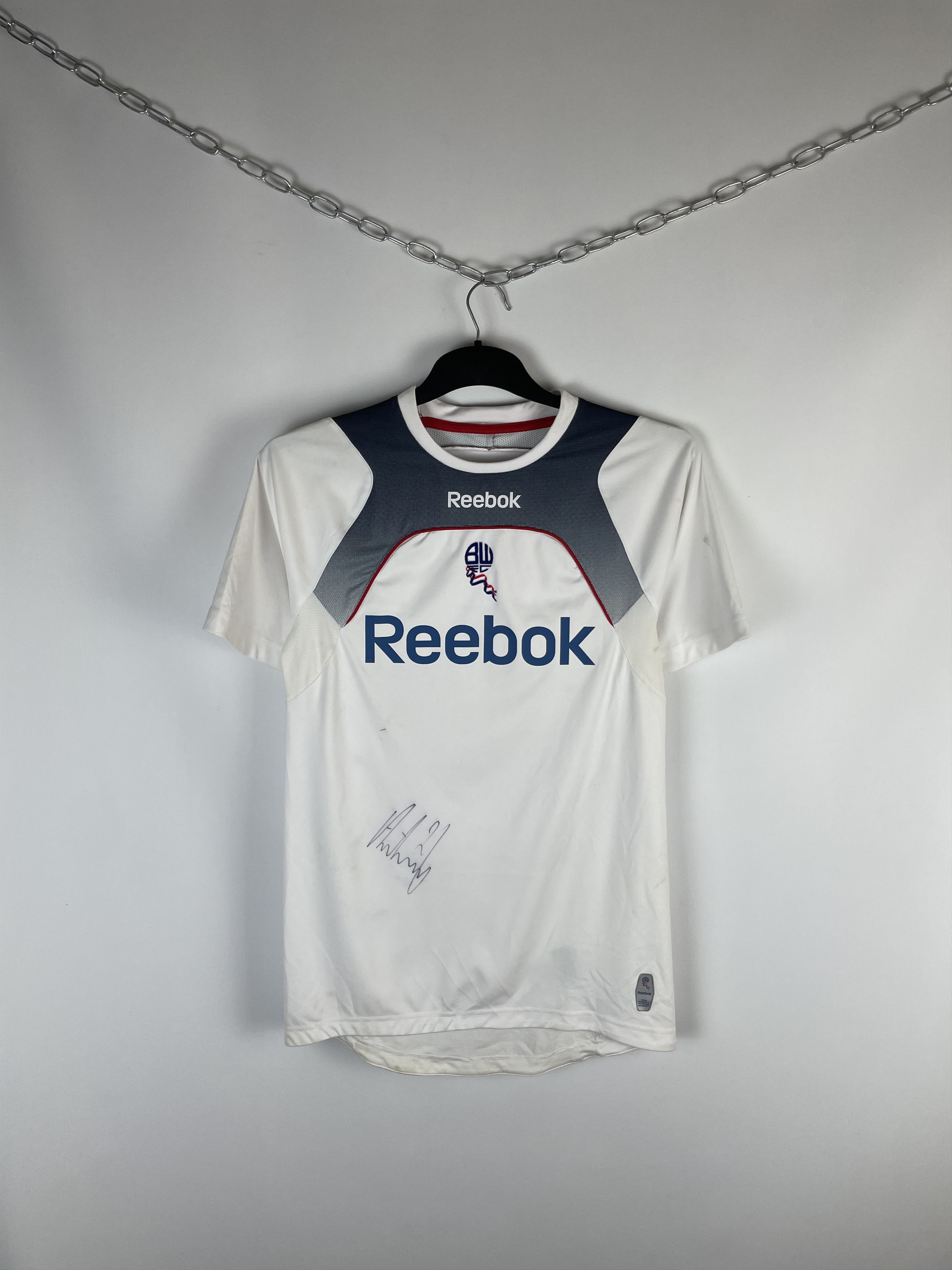 Bolton Wanderers Reebok 2008 09 Home Vintage Football Shirt Tops