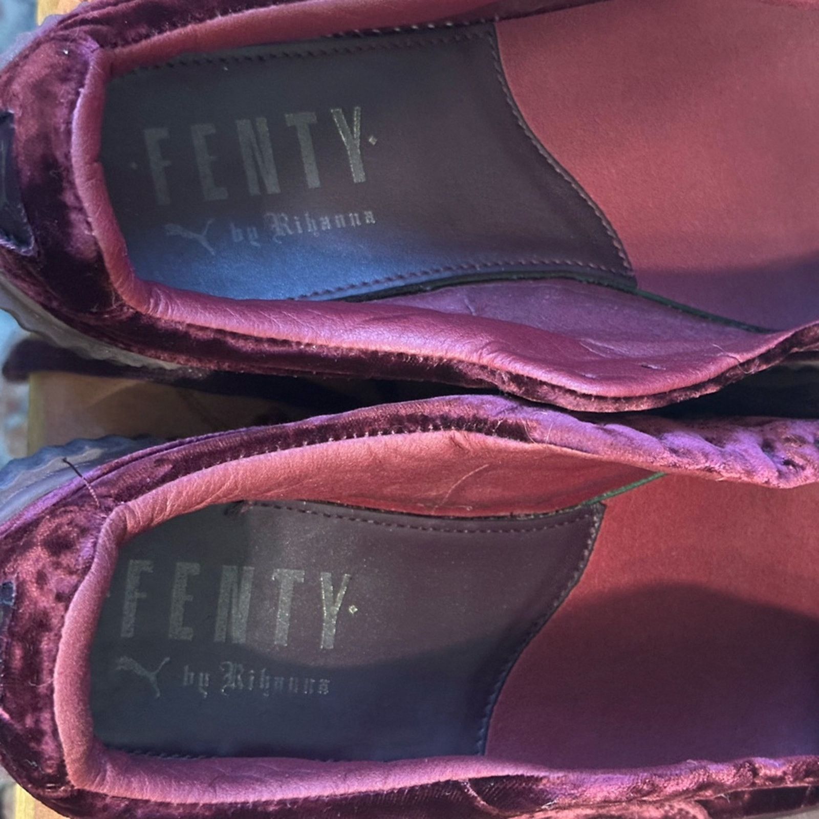Puma Fenty Puma x Rihanna FW16 Velvet Creepers Royal Purple US 10 Size US 10 / IT 40 - 12 Thumbnail