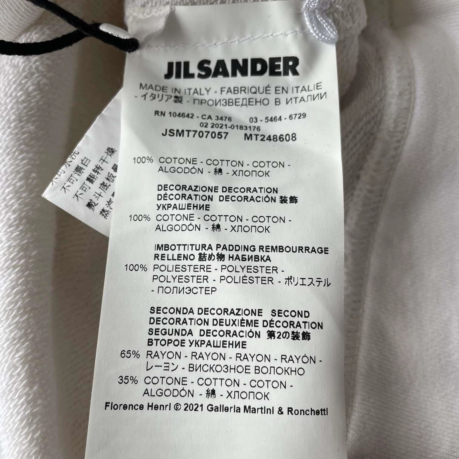 Jil Sander Jil Sander Embroidered Signature Photo Sweatshirt M 98N Size US M / EU 48-50 / 2 - 7 Thumbnail
