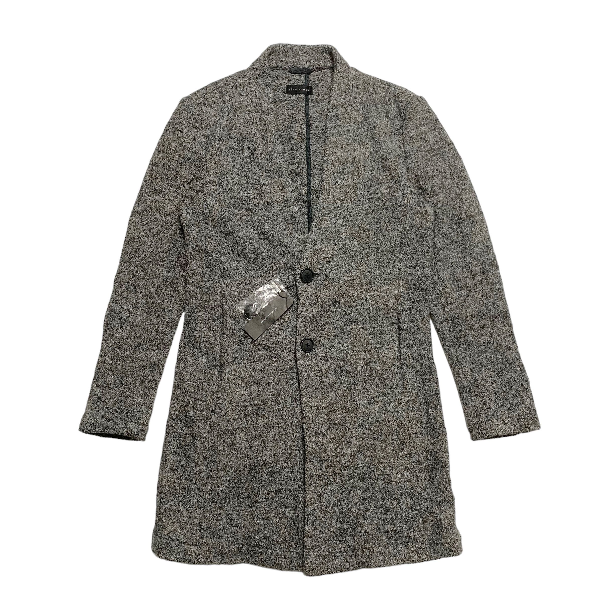Tete Homme Tete Homme Wool Coat Size US S / EU 44-46 / 1 - 1 Thumbnail