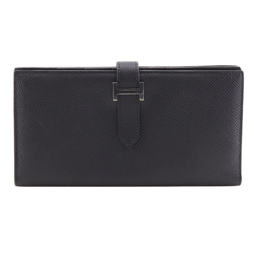 Hermes Hermes Hermès BEARN SOUFFLET Veau Epsom Long Wallet Leather Long Wallet Stamp X (2016) DUTY FREE for USA Size ONE SIZE - 1 Thumbnail