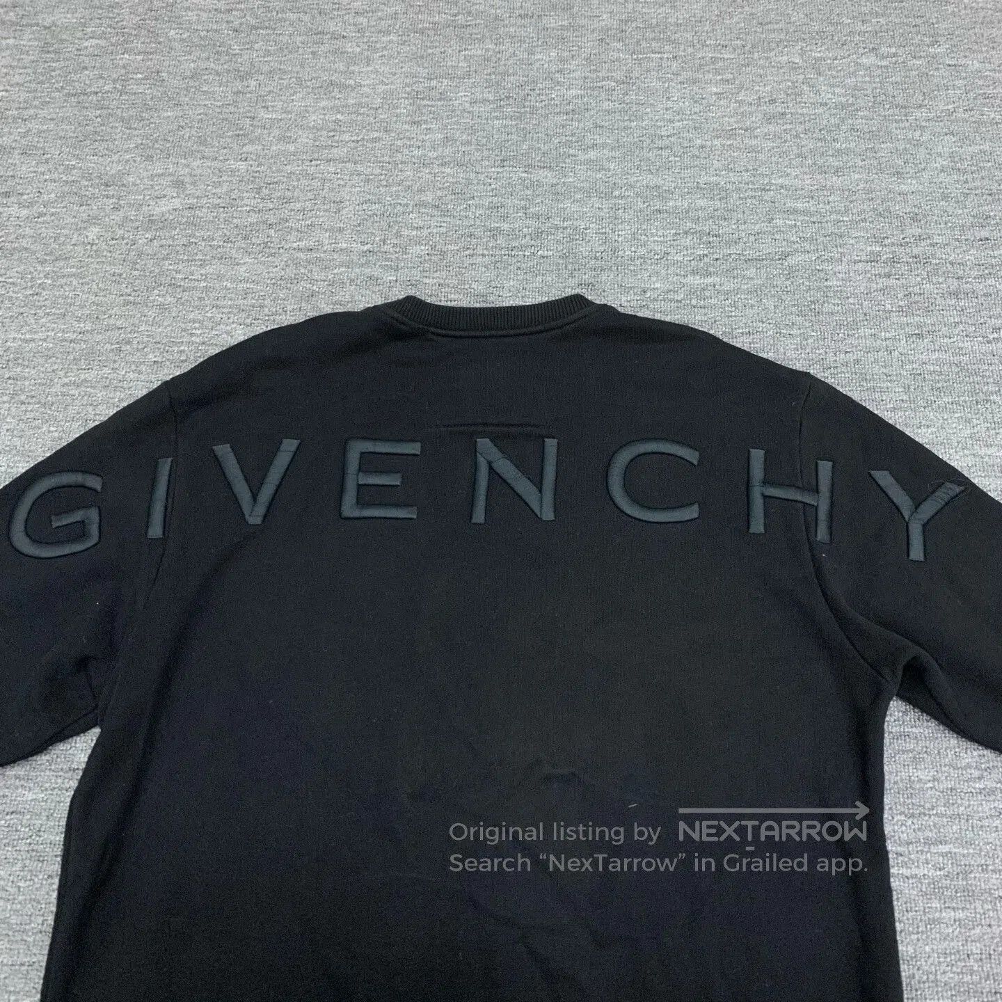 Givenchy givenchy black logo sweatshirt size m. Size US M / EU 48-50 / 2 - 9 Thumbnail