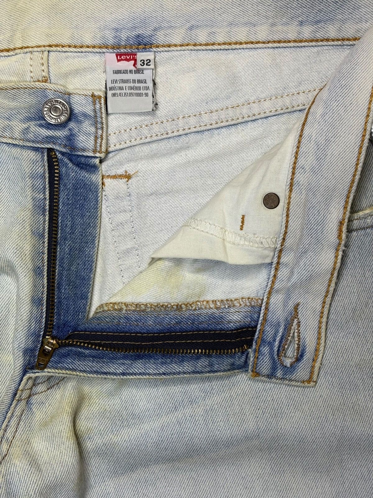 Levi's Vintage 90s Levis 554 Light Mud Wash Bootcut Flare Jeans Size US 35 - 9 Thumbnail
